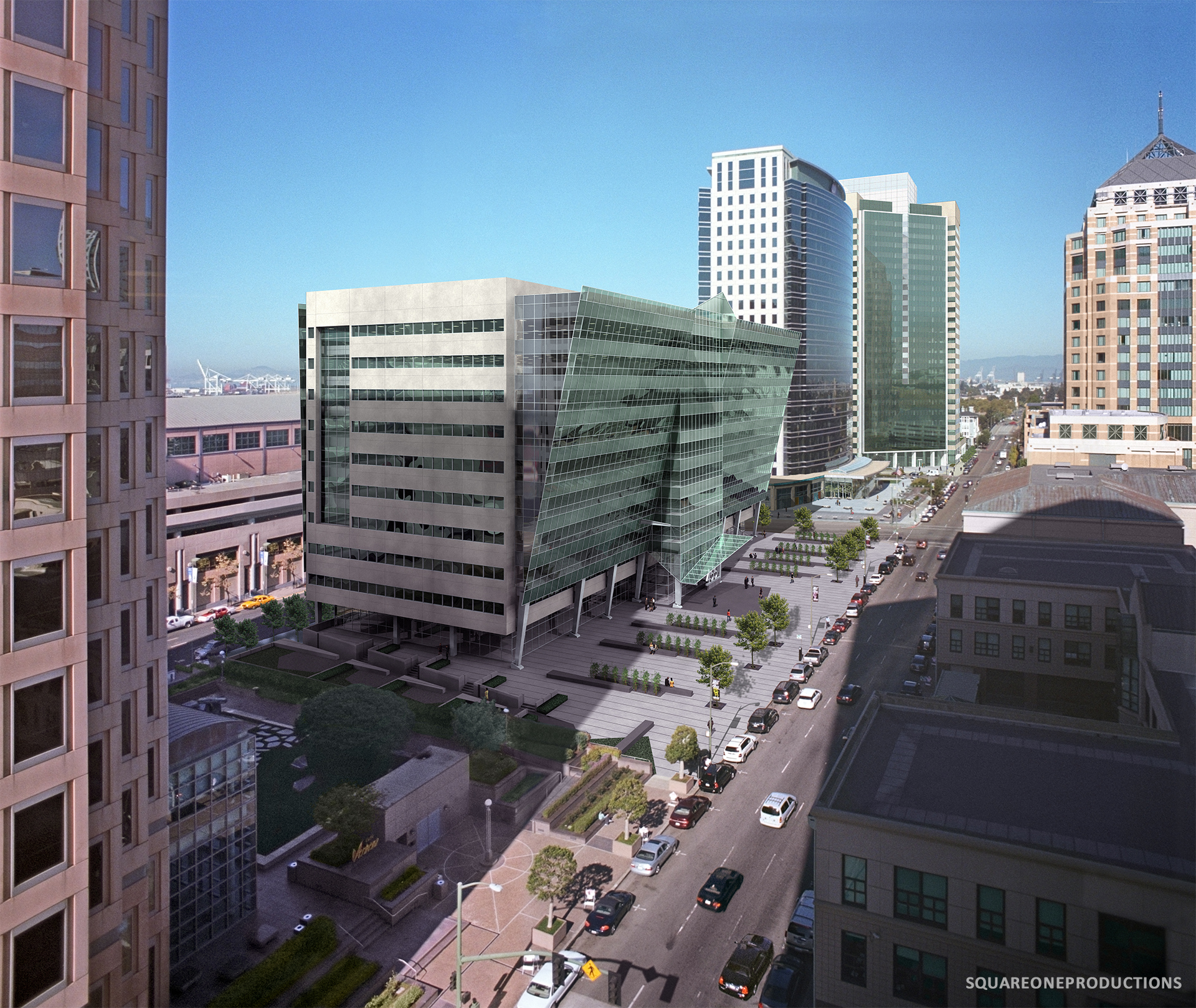   The Oakland City Center   City: Oakland  County: Alameda  Client: John Dolby/ Shorenstein Realty Services 