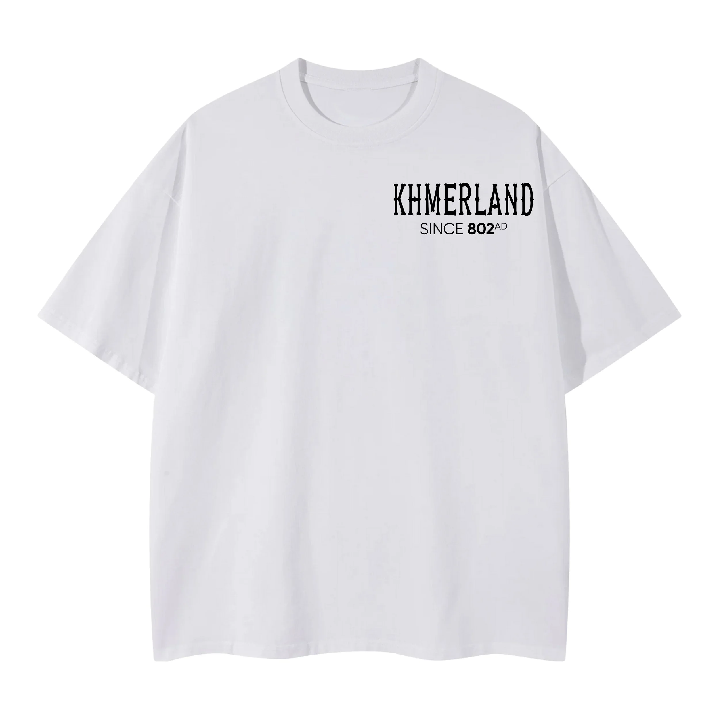 KHMER Land White Tee - Front.jpg