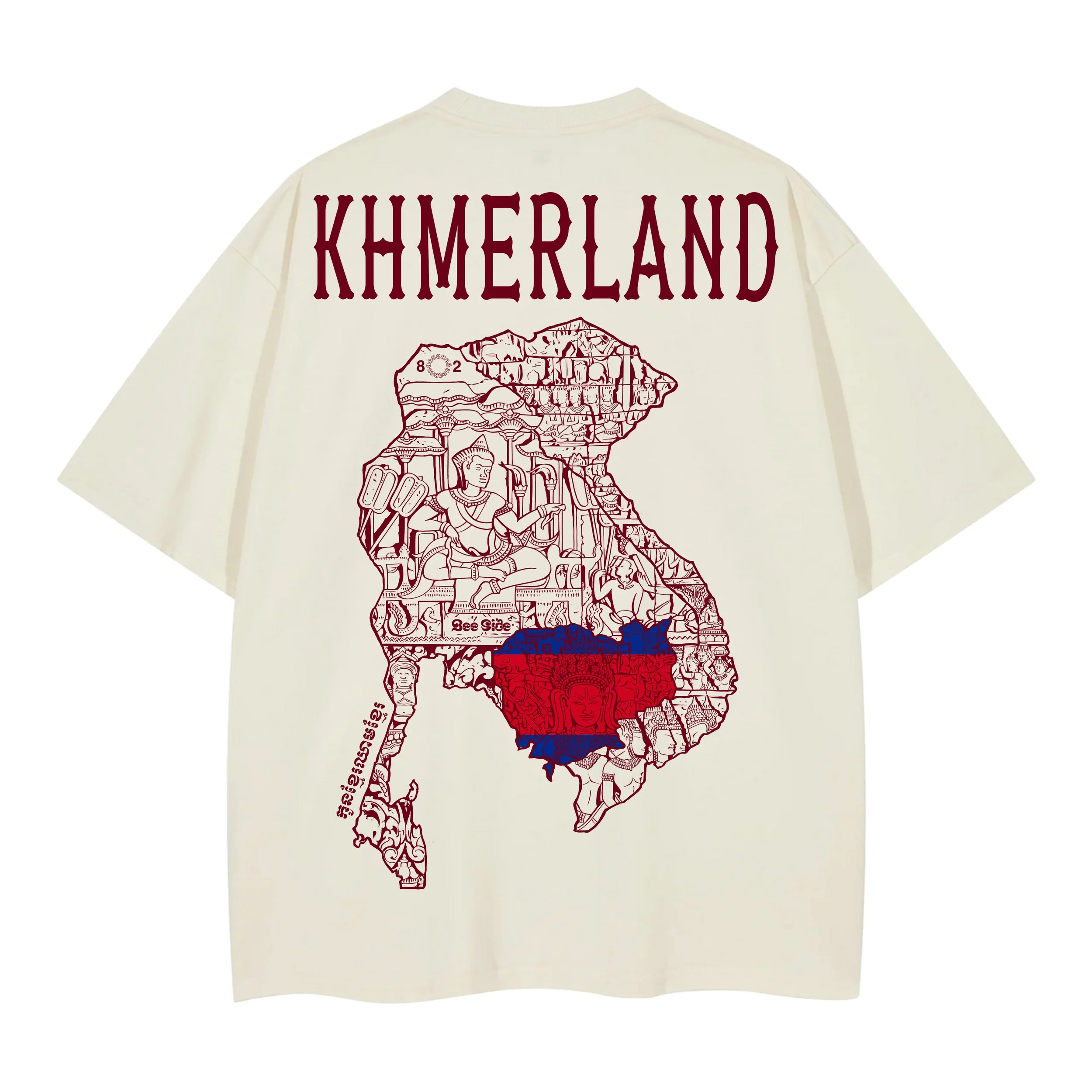Khmer Land Cream White Heavyweight Style - Back.jpg