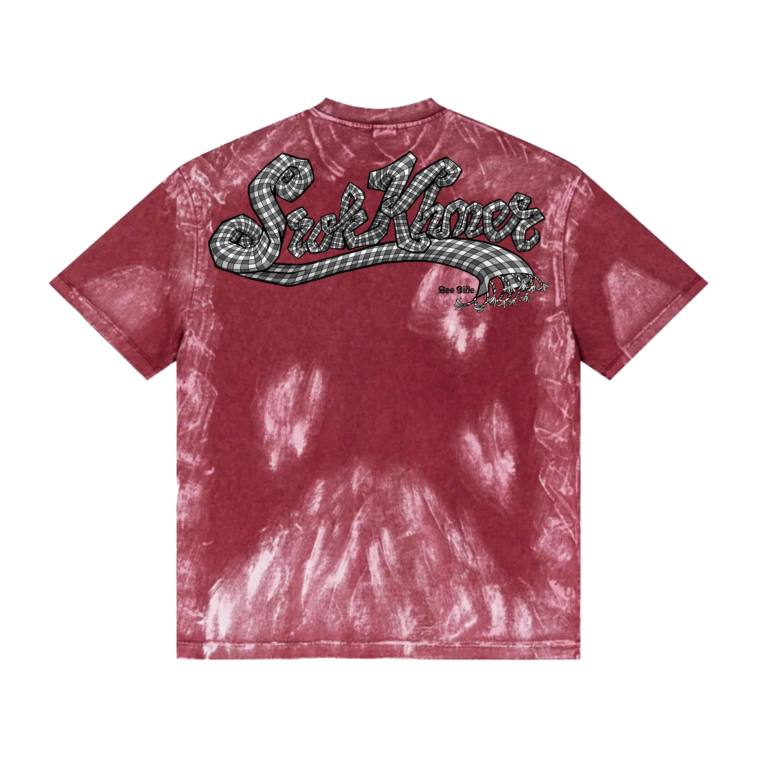 Srok KHMER Red Painted Pigment Tee - Back.jpg