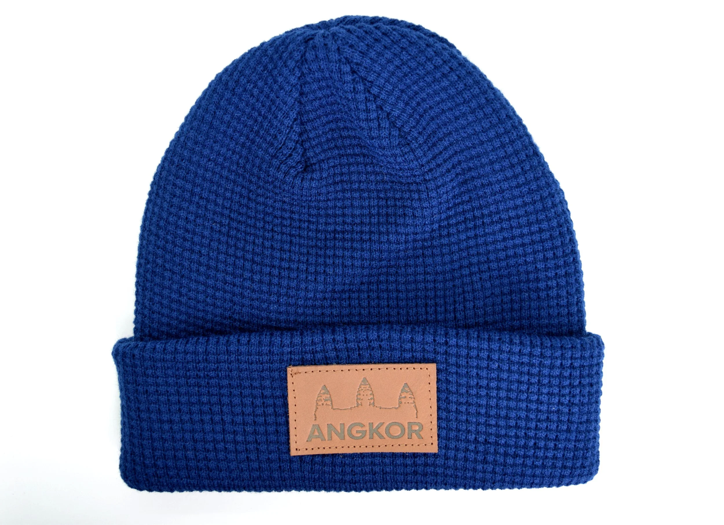 Blue - ANGKOR State of Mind Waffle Knit Beanie.JPG