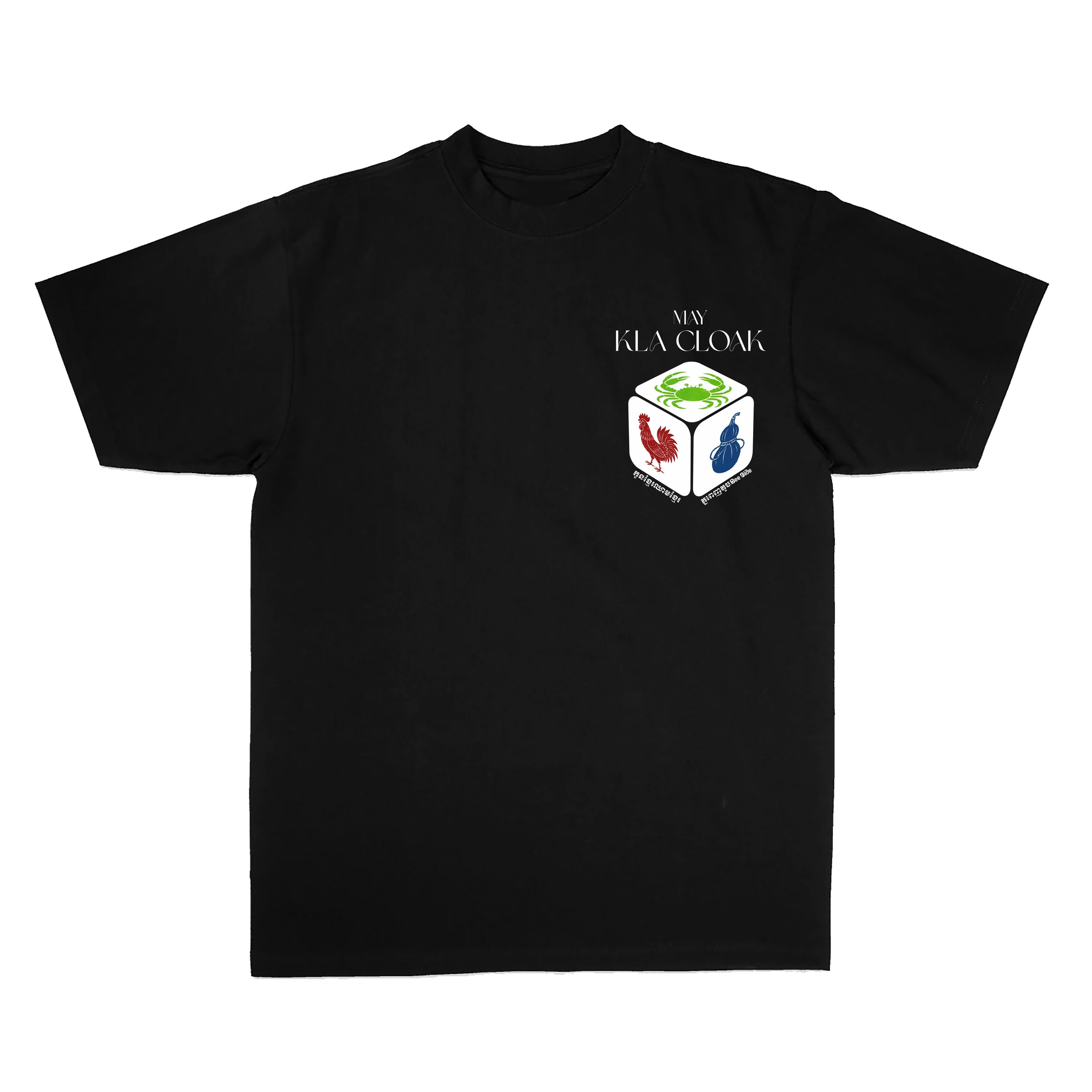 May Kla Cloak Tee ( Front + Back )