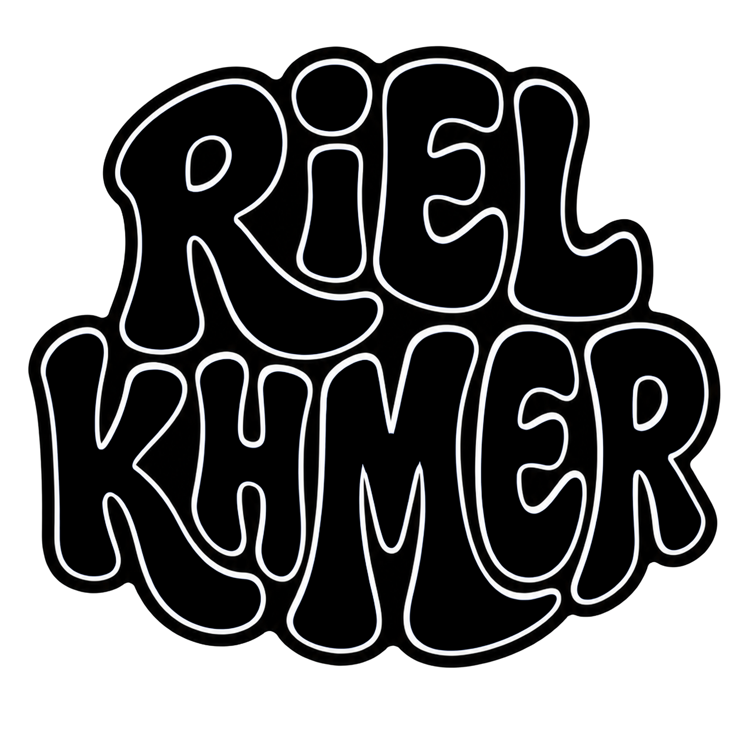 Riel KHMER Tee Black - Front.png