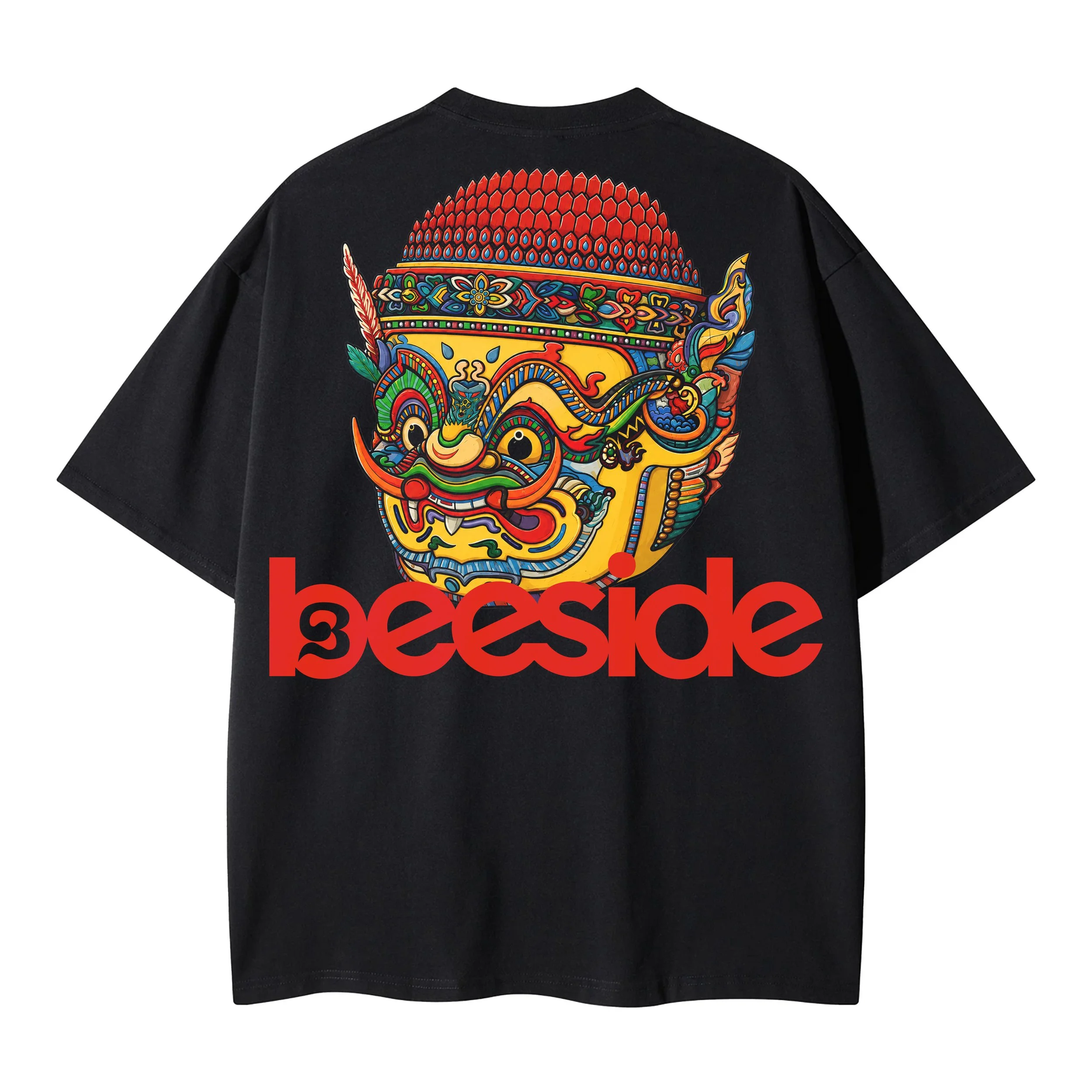Bee Side Yeahk Tee - Back Heavyweight Style.jpg
