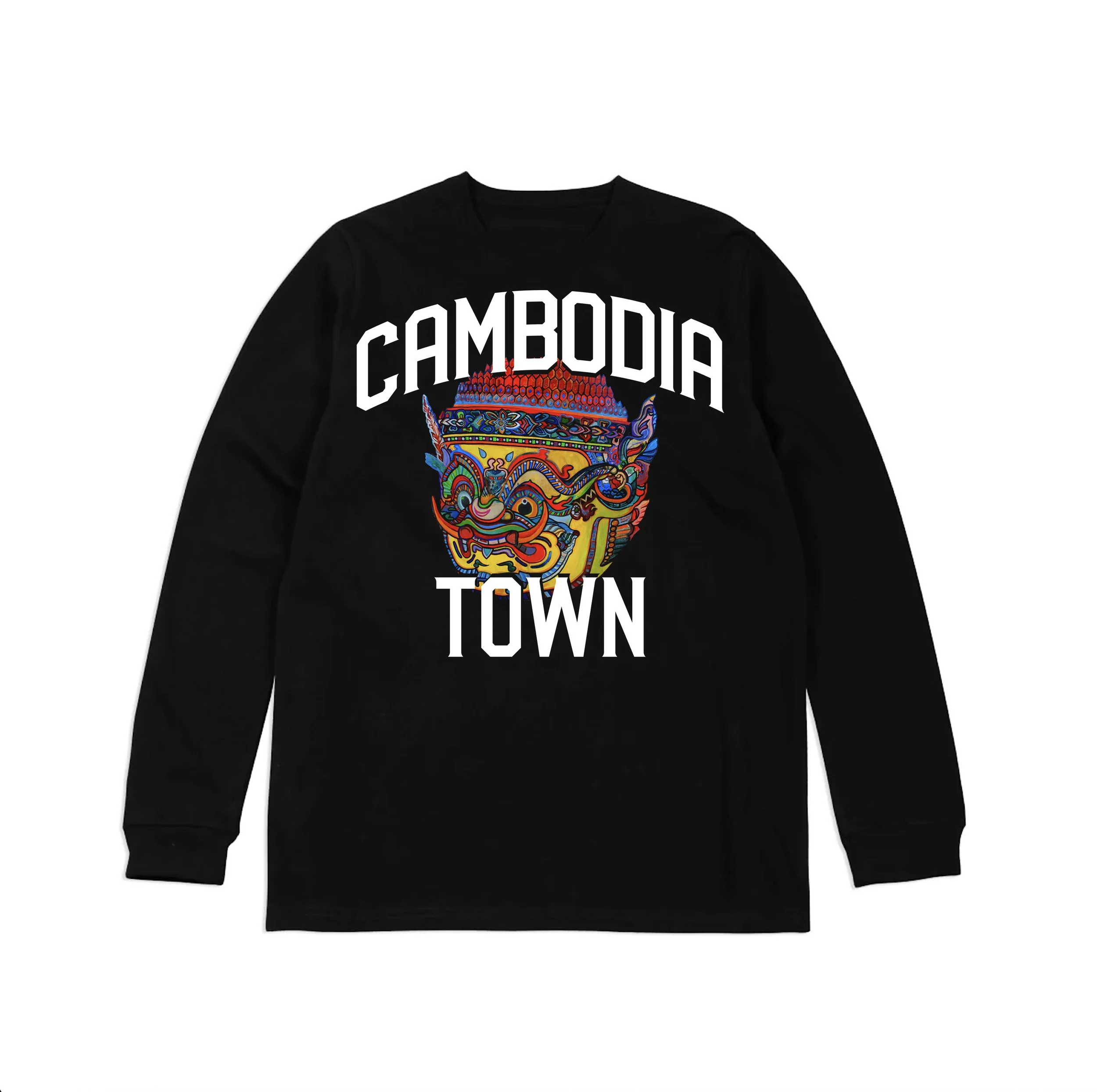 Yeahk Cambodia Town Longsleeve Tee.jpg