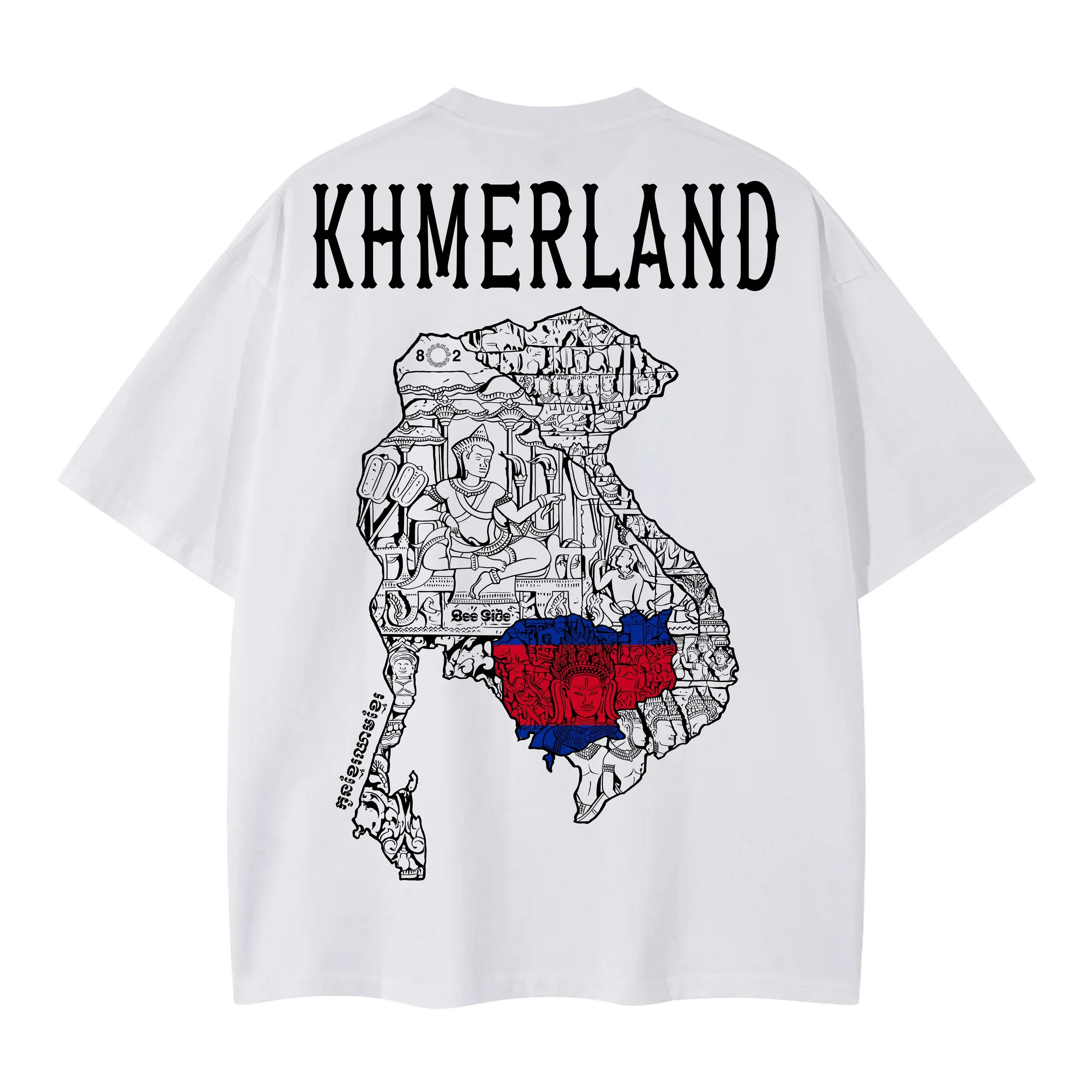 Khmer Land White Heavyweight Style - Back.jpg