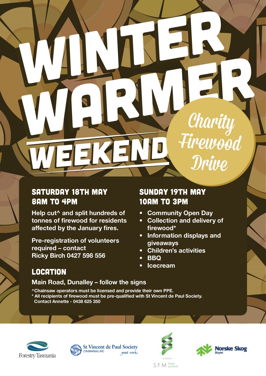 Warmer Winter Weekend - Media Release