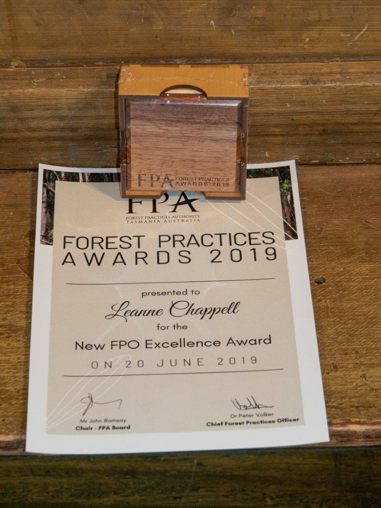 SFM team member wins Forest Practices Award