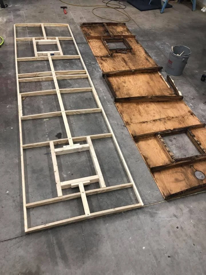 New ceiling panel construction