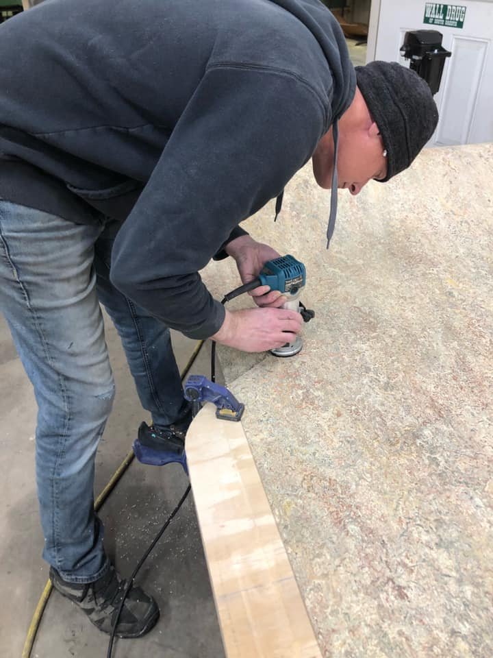 Trimming the edges