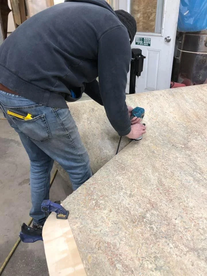 Trimming the edges