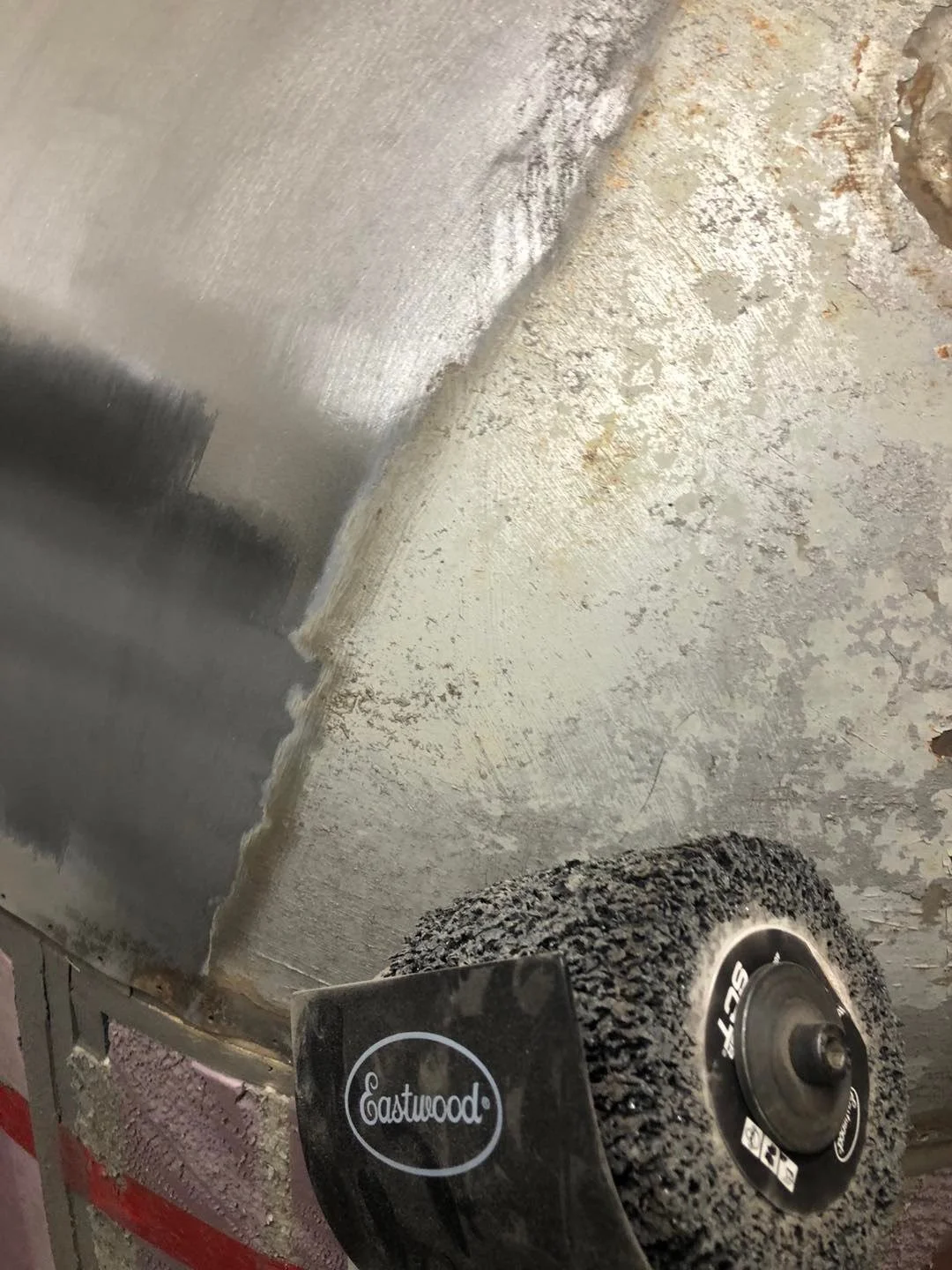 Removing tar on the roof
