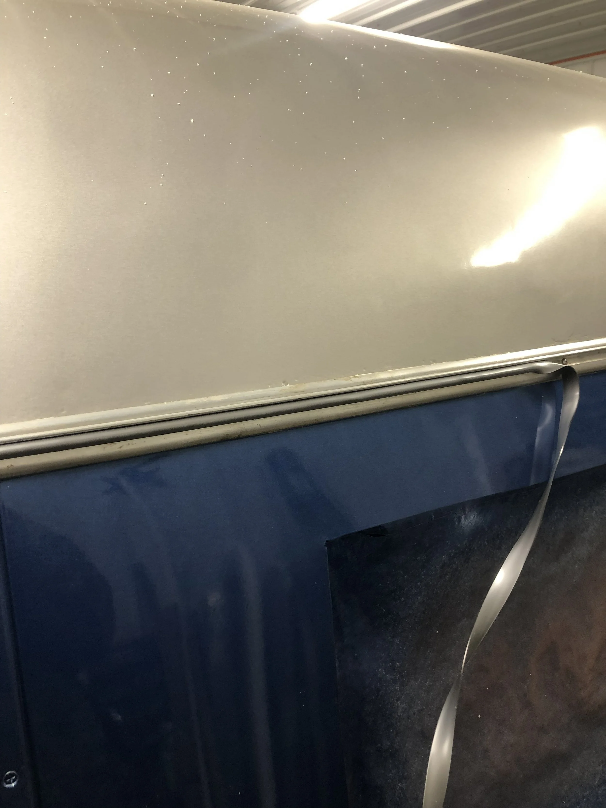 New insert sourced and installed in trim