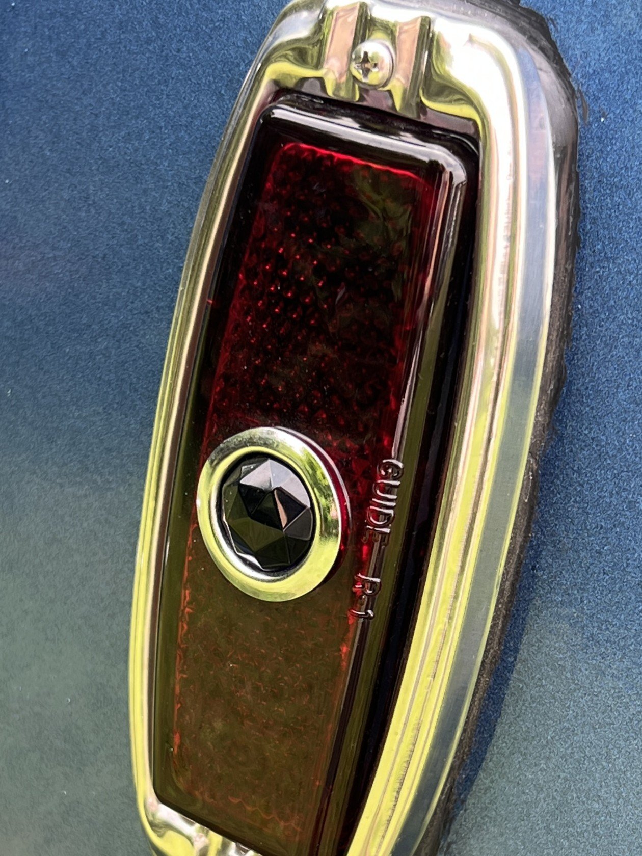 New taillights with a classic blue gem detail
