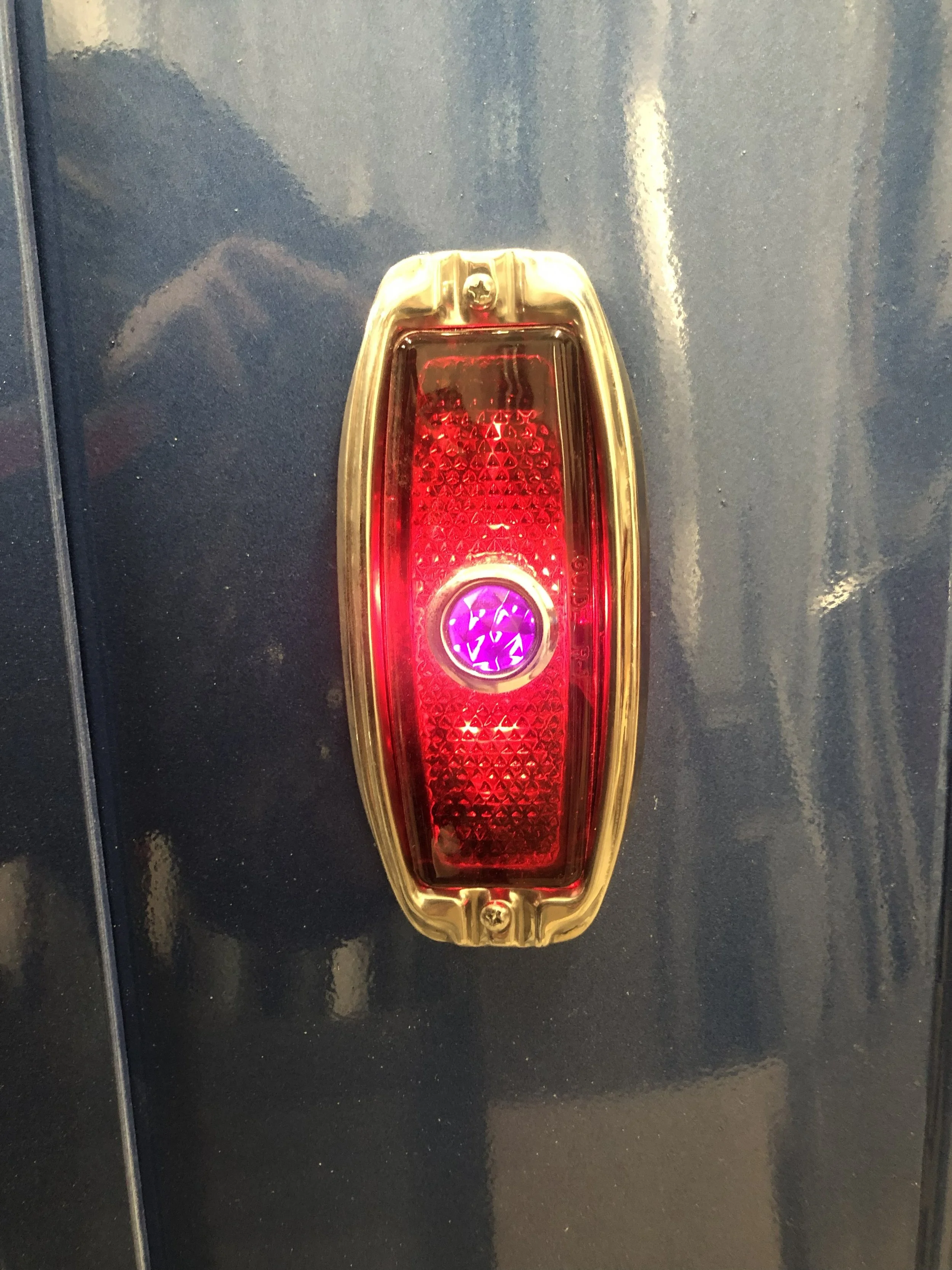 Taillights when lit