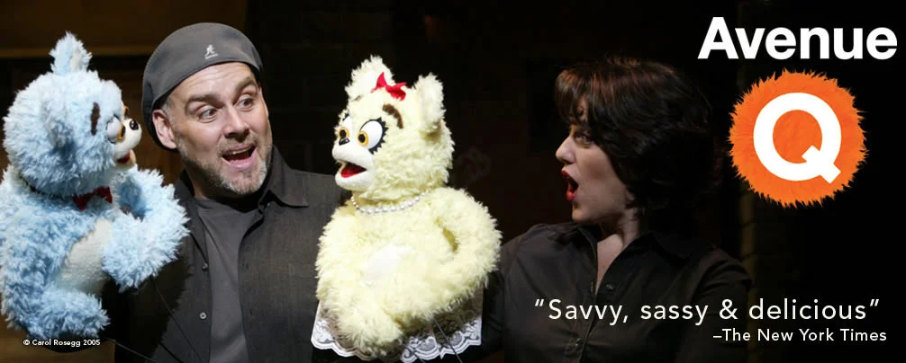 Me and David Benoit, AVENUE Q, Vegas Company