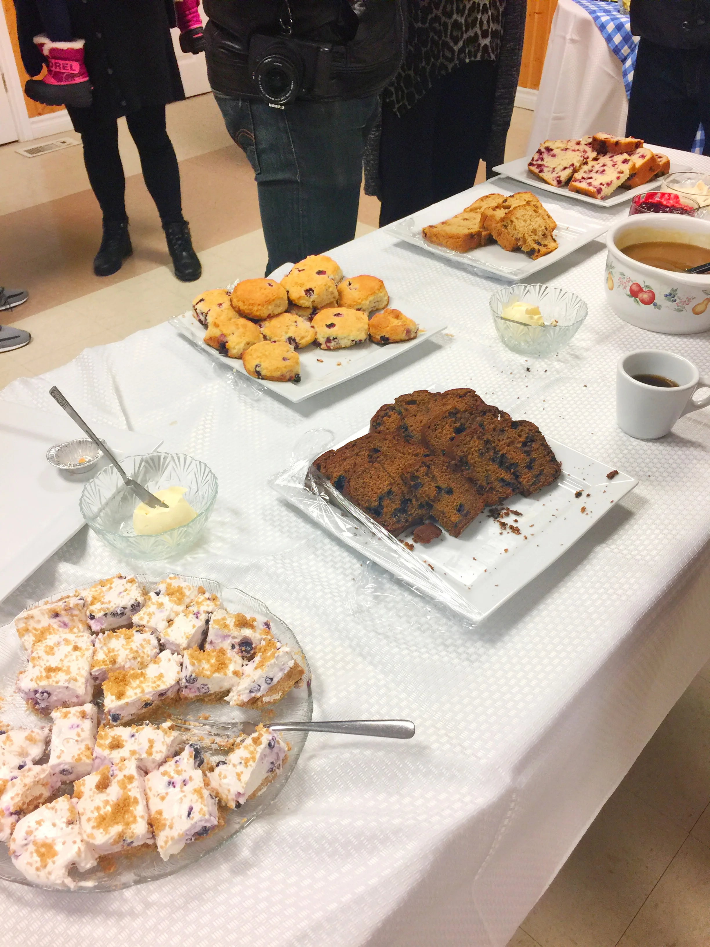 Deliciousness. Sweets and coffee.