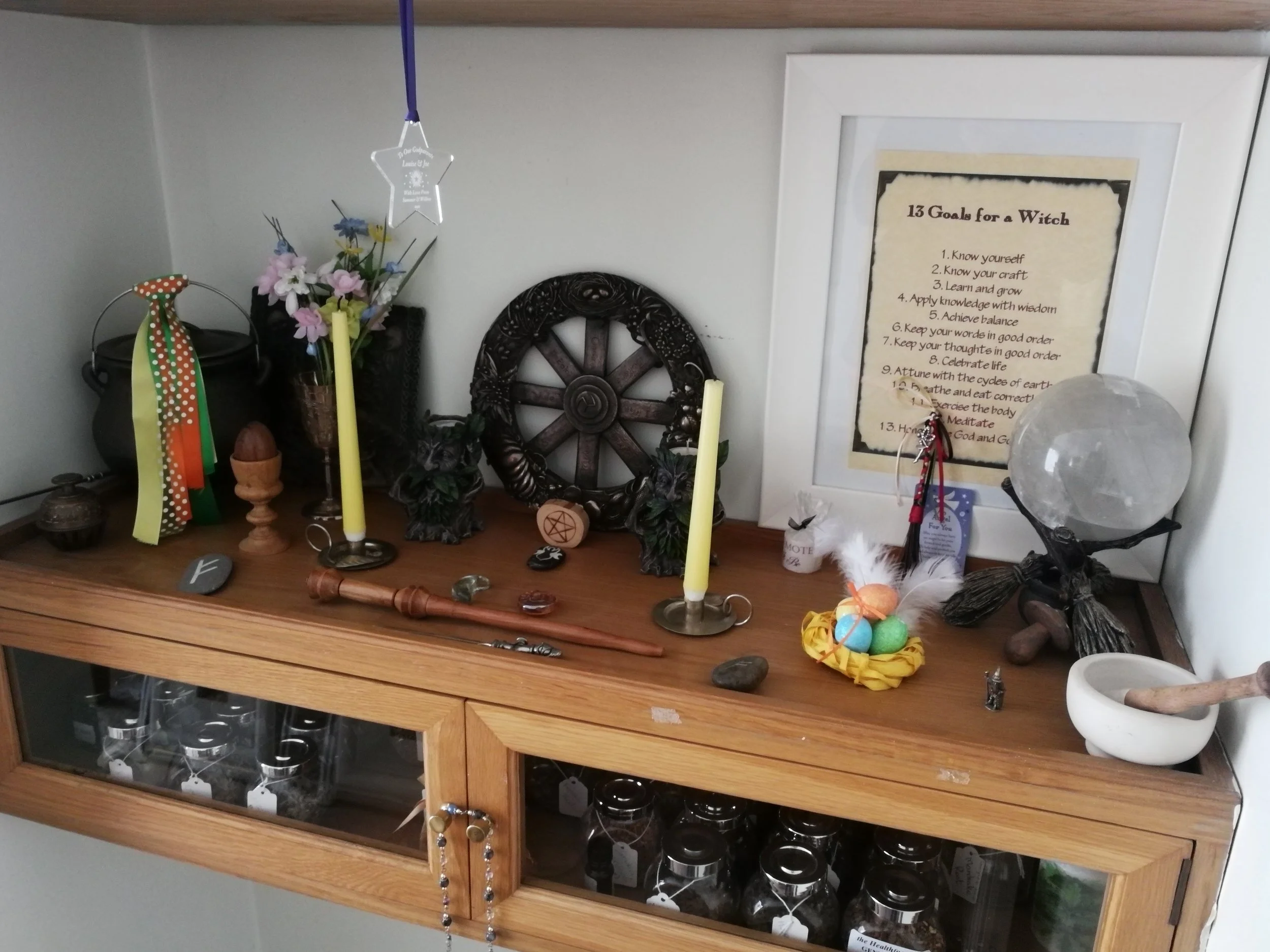 Ostara Altar
