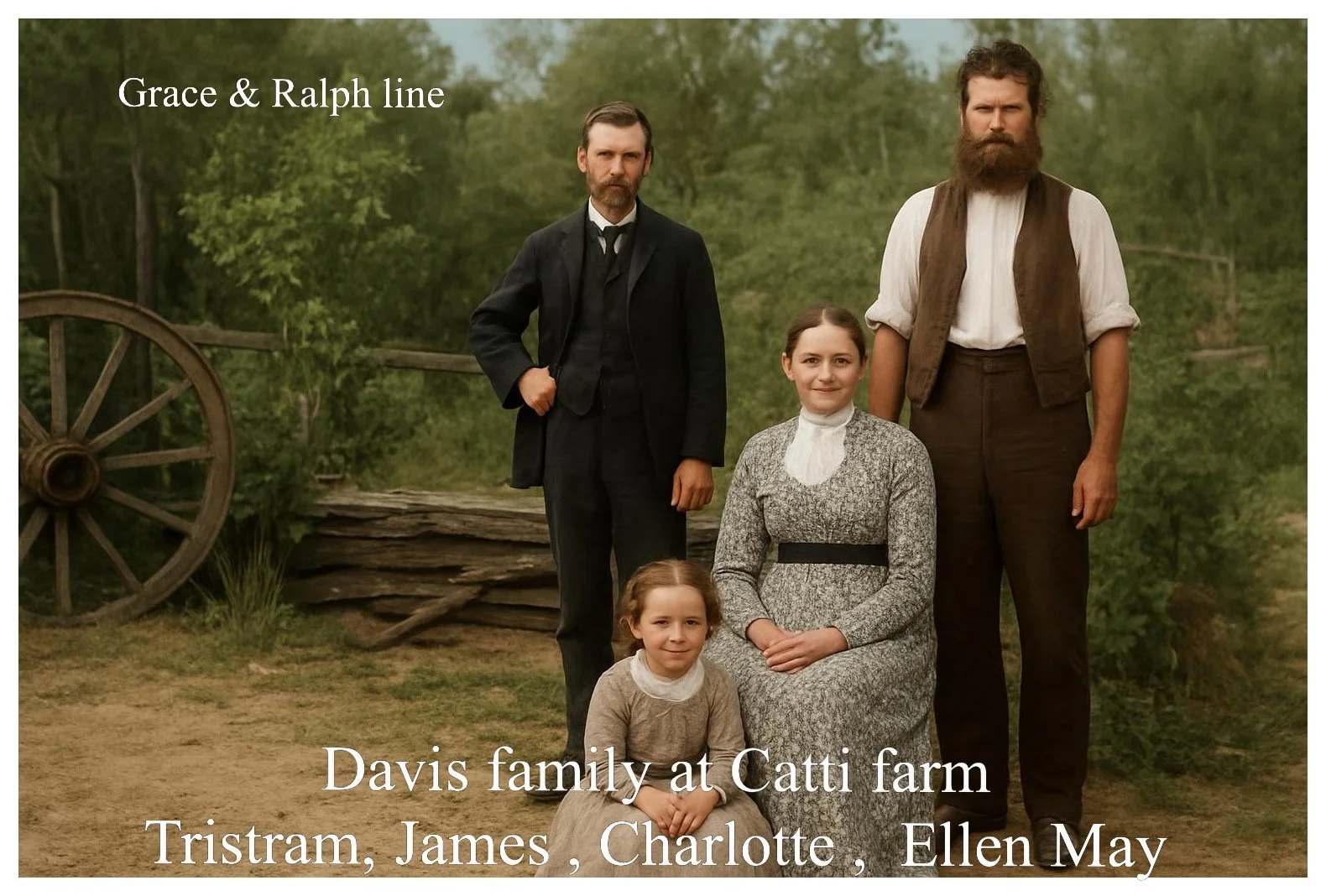 Charlotte next married iii) James DAVIS on 23 Jun 1888 in Christ Church of England, Sydney, Nsw, son of John DAVIS and Elizabeth DUNN. James was born on 6 Jan 1864 in Pitt Town, Nsw, was christened on 14 Sep 1864 in St James C/E, Pitt Town, Nsw, Au, 