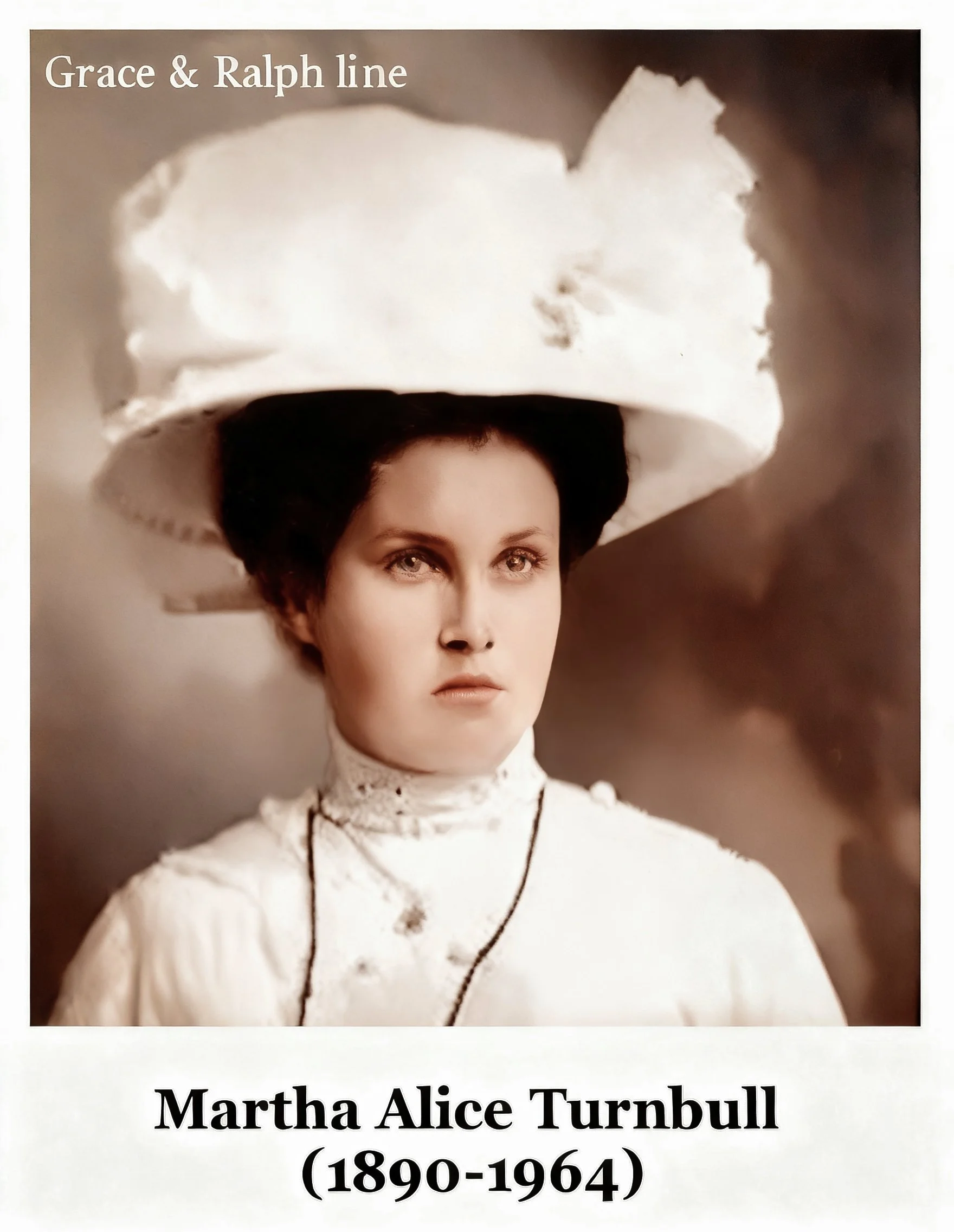Grace Cavanough & Ralph Turnbull line
Martha Alice Turnbull Born 9th August 1890- died 30th June 1964.
Married Federick Gordon Sheen in 1912. Federick was born 1892 and Died 1985. They had 5 xhildren , Eva May , Alice Eileen , Ida Lrsley , Una Majory