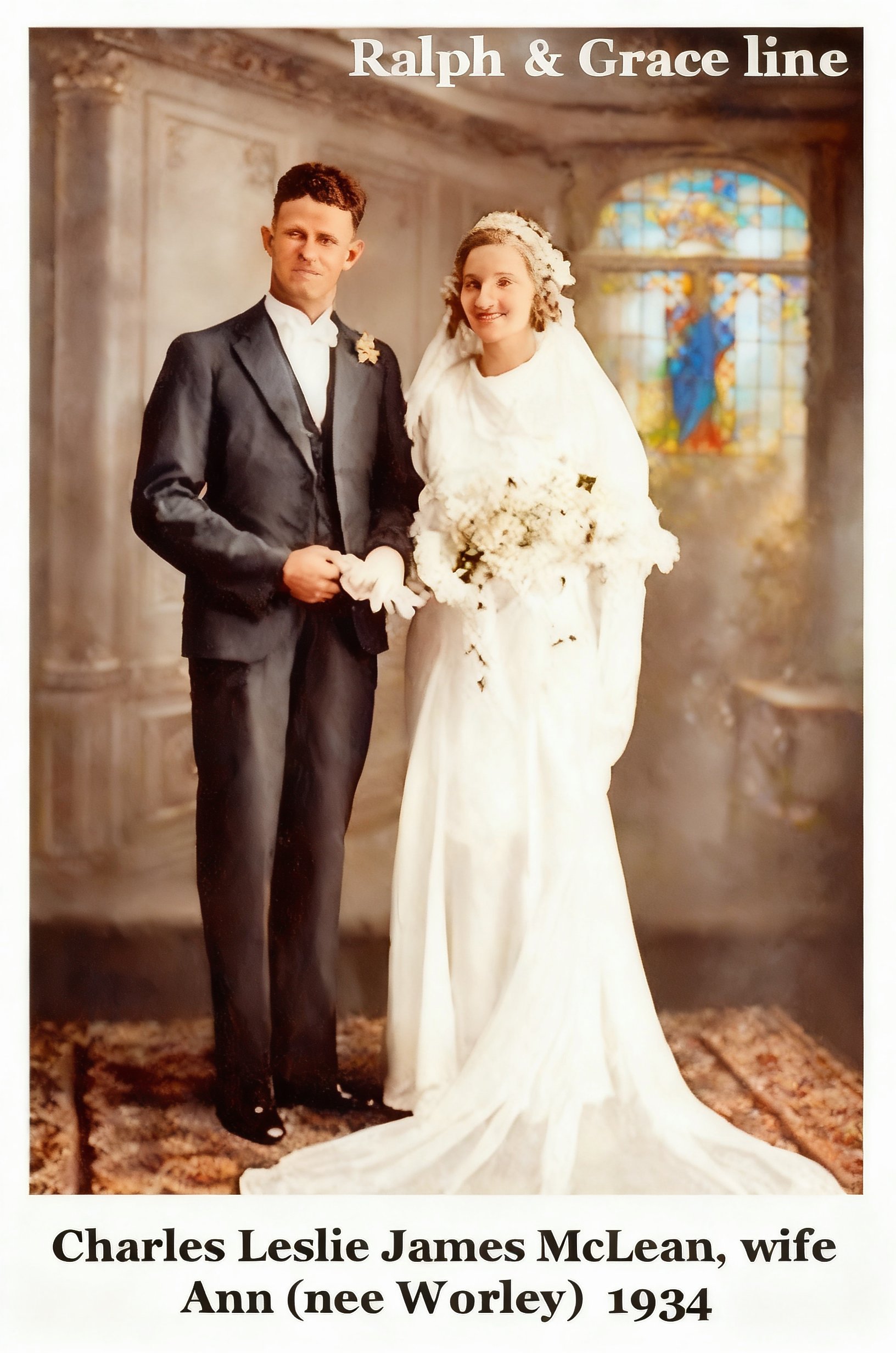 Grace Cavanough & Ralph Turnbull line -Charles Leslie James McLEAN was born on 9 Dec 1903 in Windsor, Nsw and died on 29 May 1987 in Quirindi, Nsw at age 83. Buried Wallabadah. Shearer and farmer of Quirindi. Charles married Ann WORELY on 16 Jun 1934