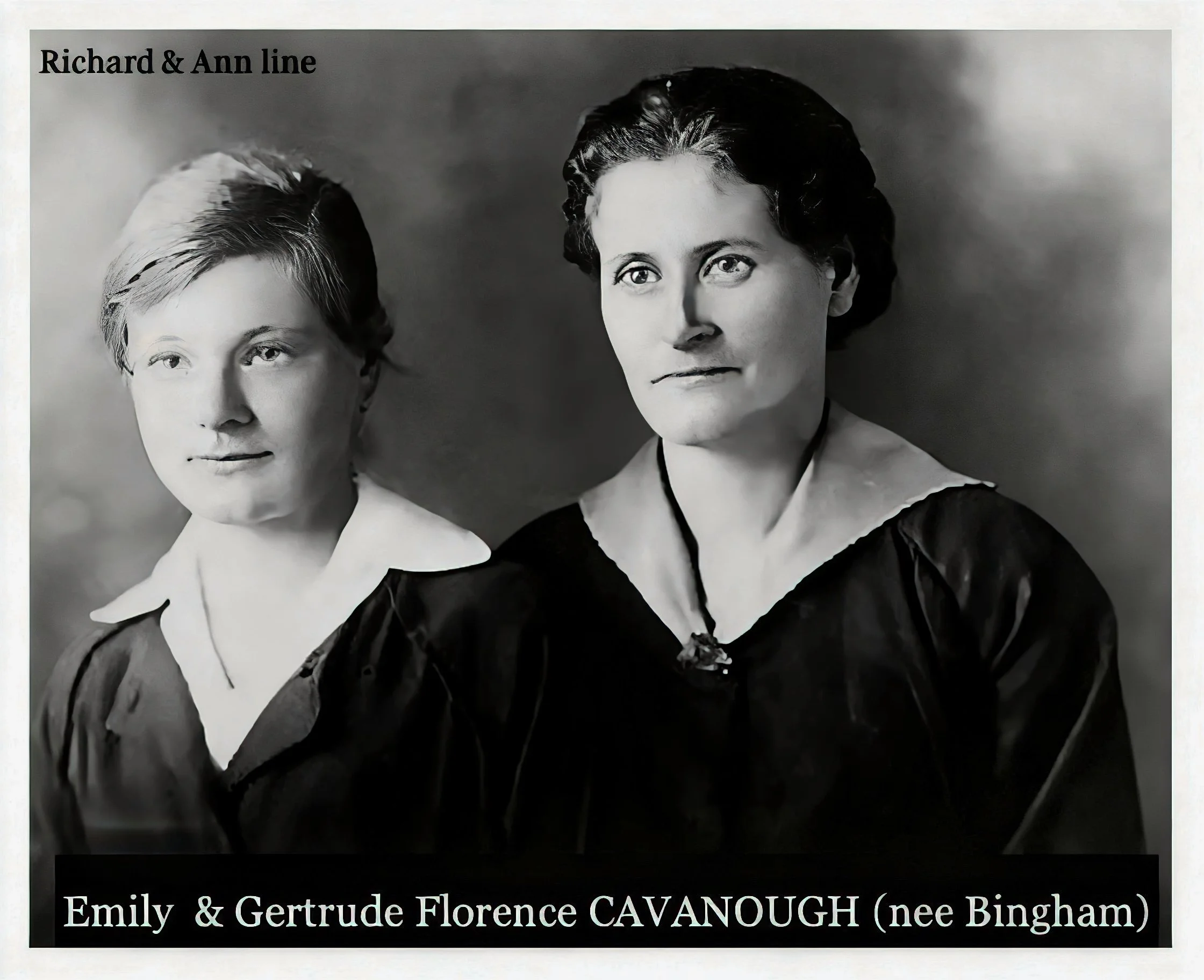 Richard Cavanough & Ann Cross line
Owen Frederick Harry CAVANOUGH was born on 6 Dec 1879 in Waterloo, Nsw, died on 27 Aug 1951 in Victoria Street, Alexandria, Nsw at age 71. Cremated on 30 Aug 1951 in Eastern Suburbs Cemetery.
Owen married i) Gertrud