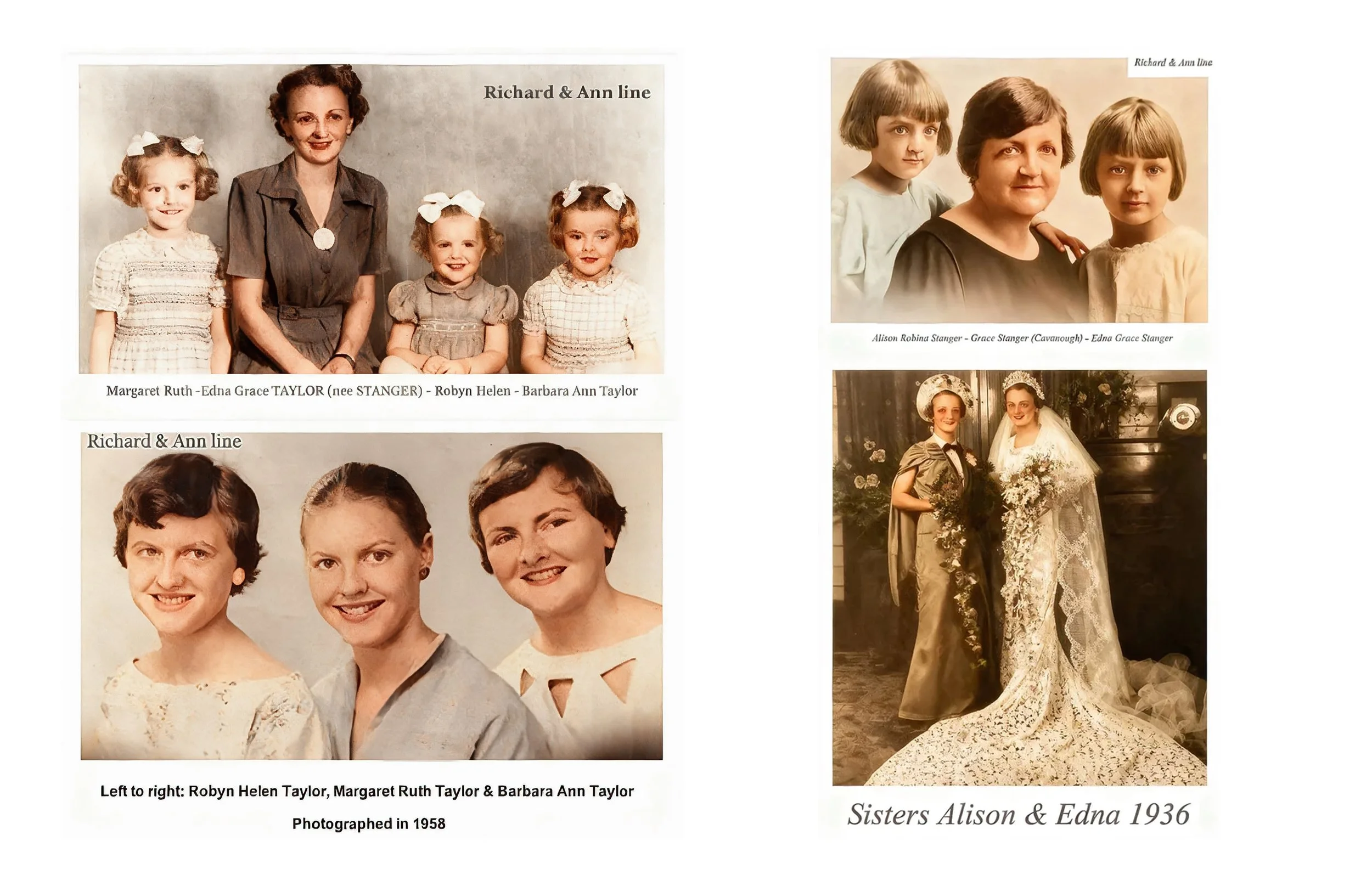 Grace Innes De Clair CAVANOUGH was born on 28 May 1878 in Tenterfield, Nsw, and died on 22 Jul 1961 in Lismore, Nsw at age 83. Grace married Percival West STANGER on 17 Sep 1913 in Lismore, Nsw, son of William Joseph STANGER and Ellen Frances WEST. P
