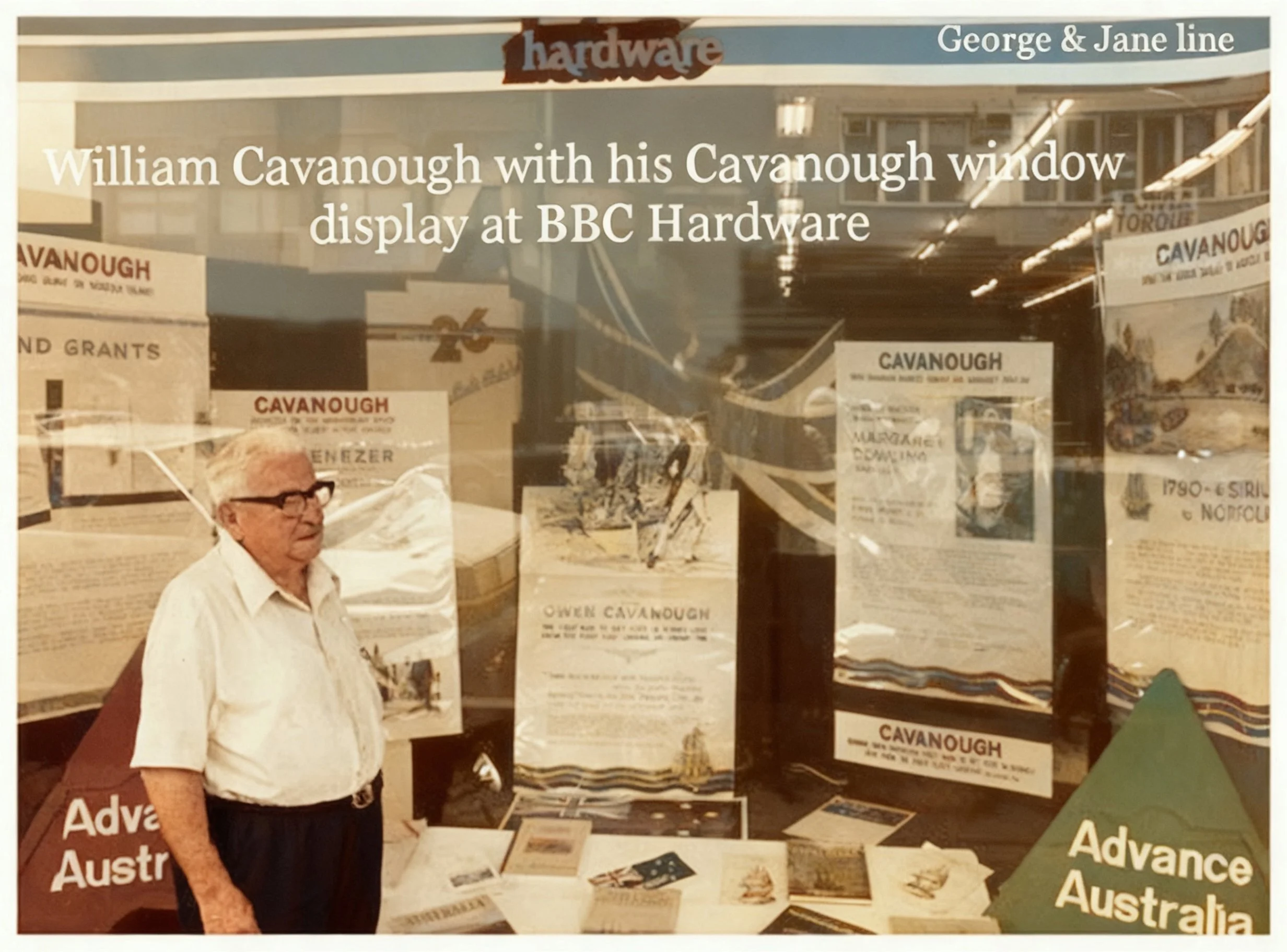 William Wesley (Bill) CAVANOUGH on 28 Jan 1950 in Annandale, Nsw, son of Wesley Thomas CAVANOUGH and Sarah Jane HARDING. William was born on 9 Feb 1903 in Bowral, Nsw, Au, died on 18 Apr 1993 in Greystanes, Nsw at age 90, and was buried on 21 Apr 199