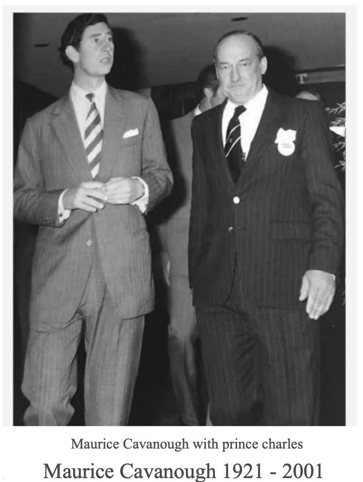 James & Esther lne

-Maurice Benjamin CAVANOUGH was born on 21 Aug 1921, Melbourne, Vic. Died 14 June 2001, Vic, Au. Cremated in a Roman Catholic service 20 June at Springvale Memorial Gardens. Ashes collected. Author of books on the Melbourne Cup an