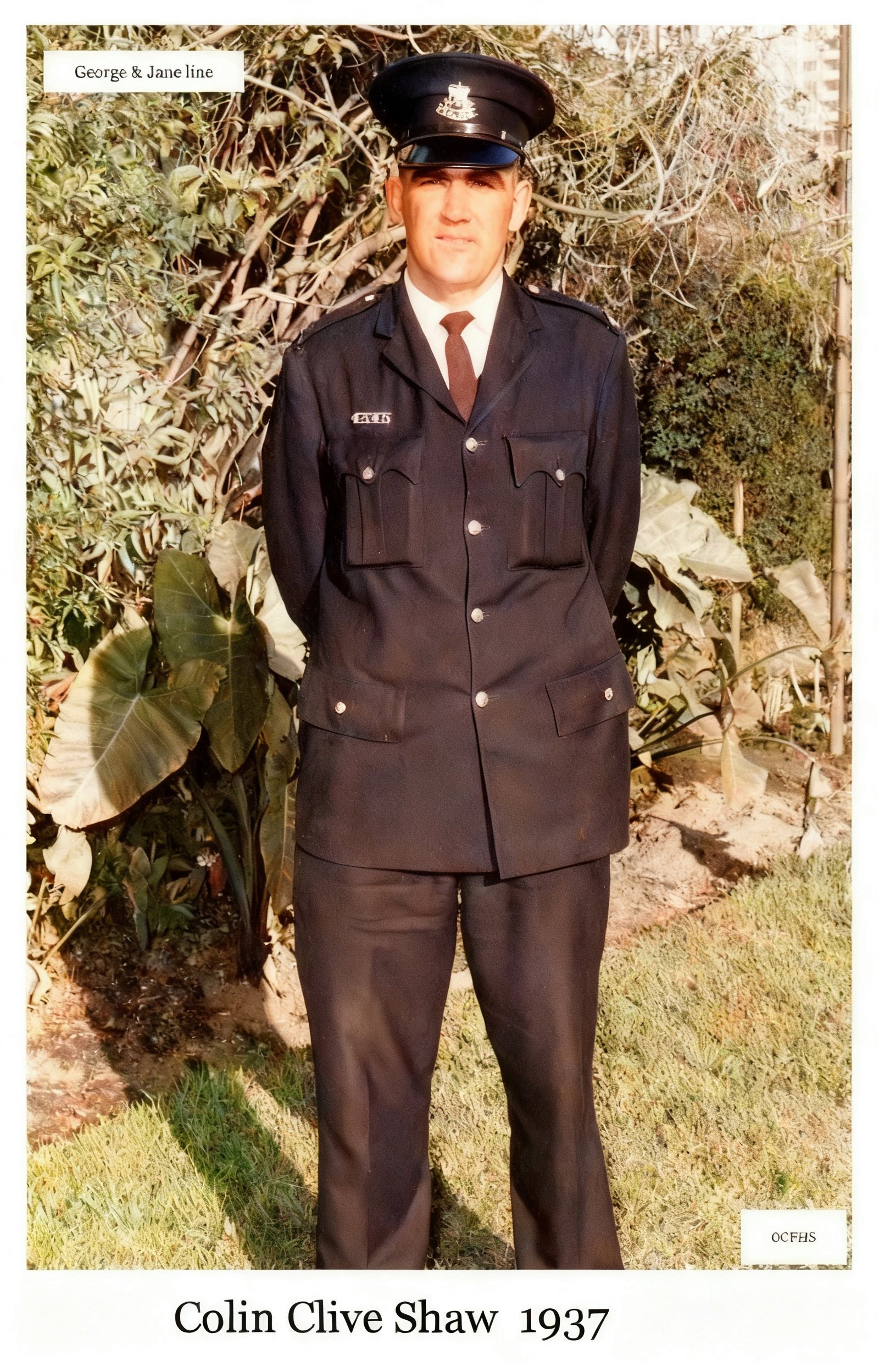 Colin Clive Shaw
-Colin Clive SHAW was born on 17 Aug 1937 in Richmond, Nsw. 
Sergeant in the Nsw Police Force. Lived at Richmond, Nsw. Colin married Marlene LOVEDAY about 1965. Marlene was born about 1940. They had four children: Kathleen Ellen, Dar