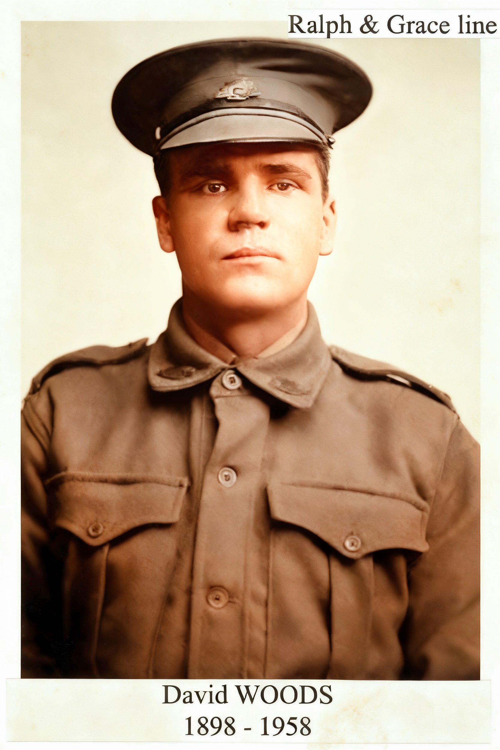  David WOODS  married Ellen DAVIS on 5 Jun 1916 in St James C/E, Pitt Town, Nsw, son of Thomas Edward (Tom) WOODS and Ann REILLY. David was born on 23 Jul 1896 in Pitt Town, Nsw, died on 15 Feb 1958 in Walcha, Nsw at age 61. Cremated Rookwood (Sydney