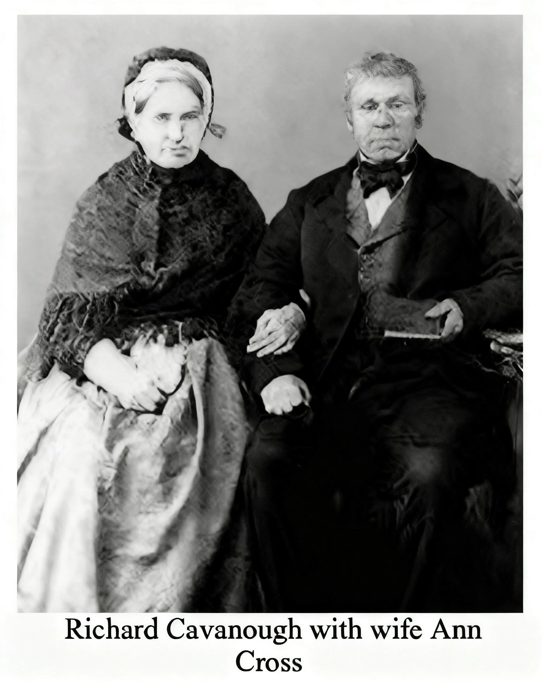 Richard CAVANOUGH, son of Owen CAVANOUGH and Margaret DOWLING (aka DARNELL), was born on 7 Mar 1802 in Hawkesbury, Nsw, was christened on 27 May 1802, died on 4 Apr 1880 in Sydney, Nsw at age 78 from general Richard married Ann CROSS on 17 Sep 1827 i