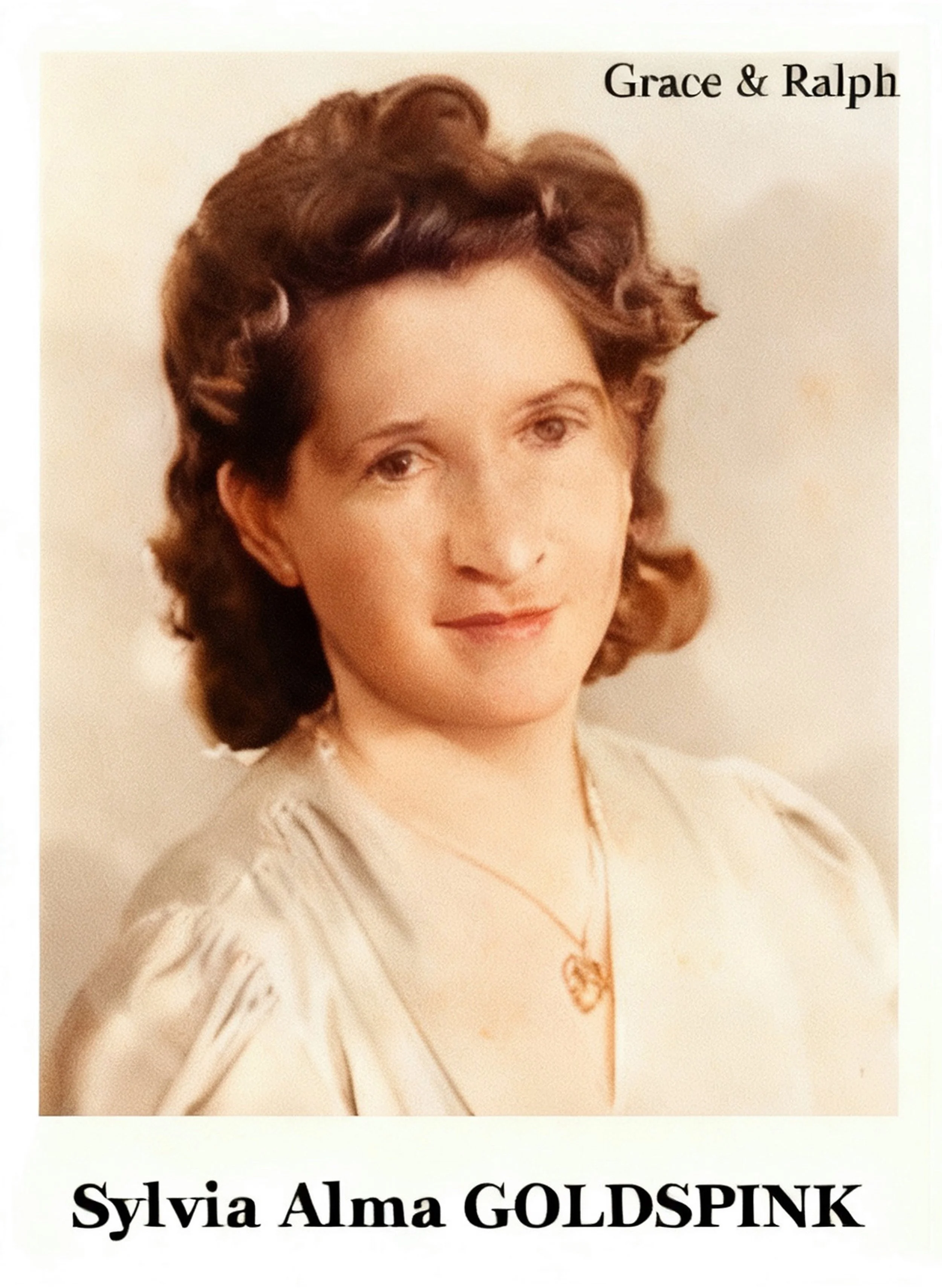 Grace Cavanough & Ralph Turnbull 

Sylvia Alma GOLDSPINK was born on 24 Aug 1923 in Tumbarumba, Nsw. Sylvia married Douglas LAWSON on 29 Mar 1947 in Tumbarumba Nsw. Douglas was born on 20 Jan 1923 in Adelong, Nsw, died on 29 Nov 2000 in Wagga Wagga, 
