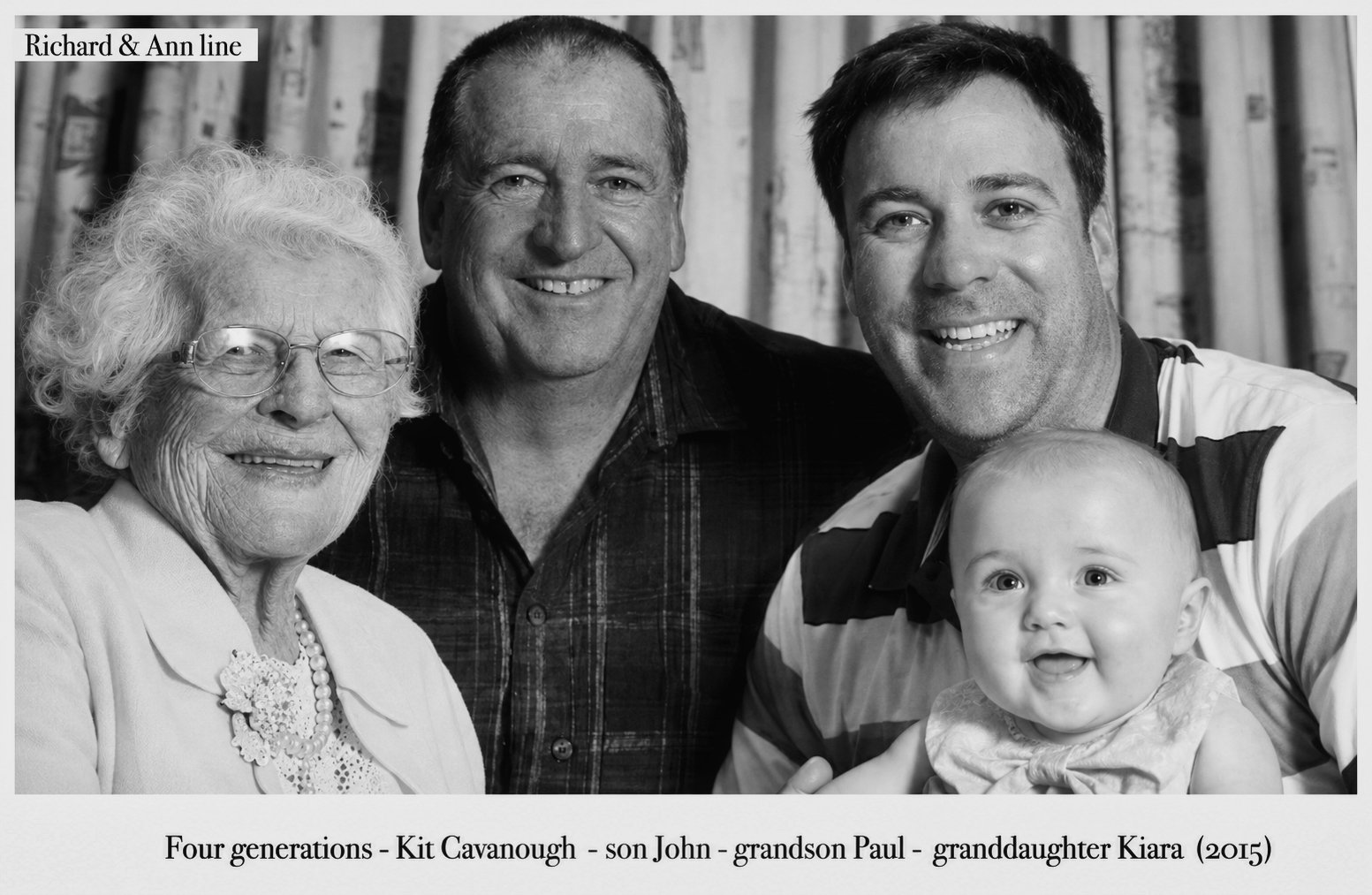 Arthur Oscar CAVANOUGH was born on 4 Dec 1916 in Redfern, Nsw, died on 10 Sep 2006 in Gosford, Nsw age 89, and was buried on 15 Sep 2006 in Palmdale Lawn

Cemetery. Address:Wiley Park then 24 Panorama Ave, Charmhaven, Nsw. Driver & woolcarter. Arthur