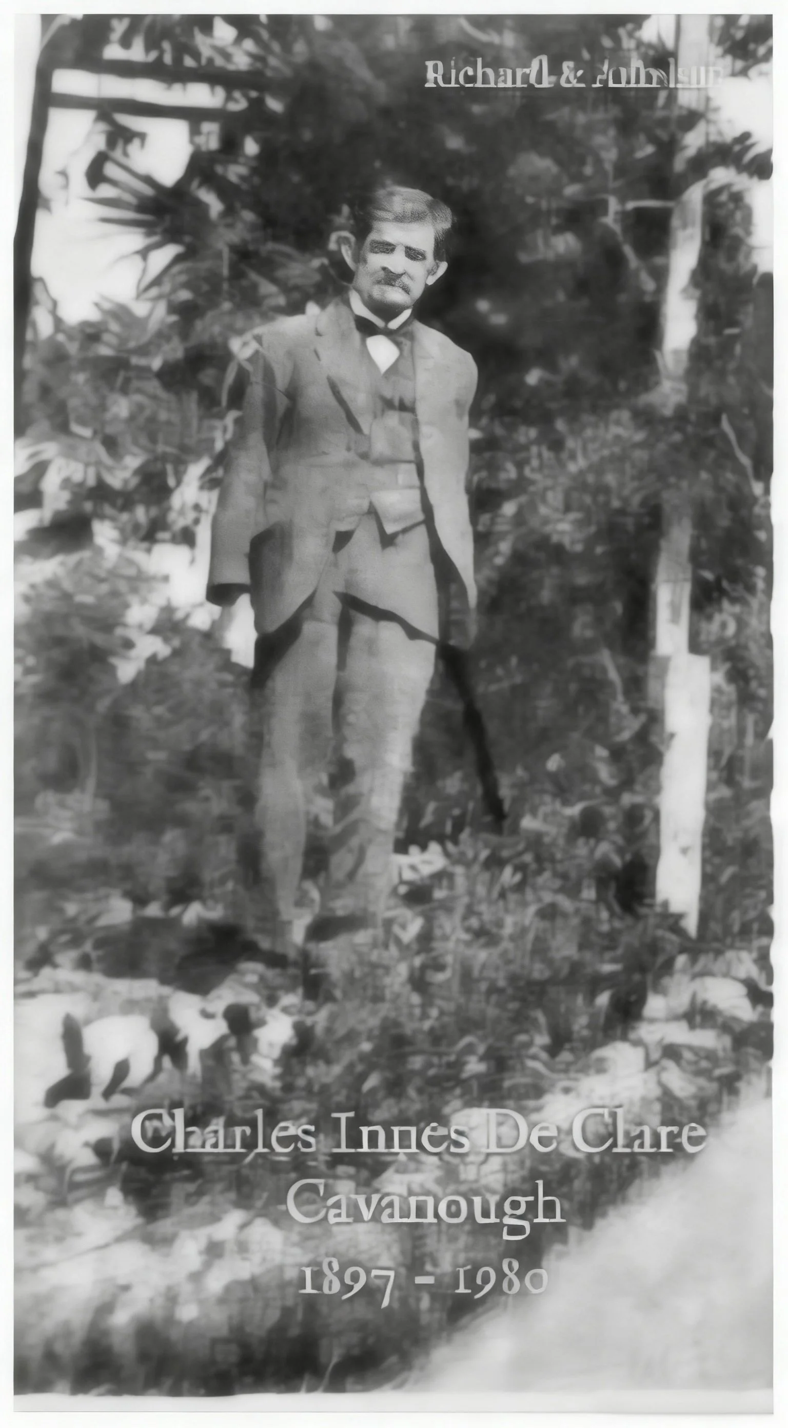 Richard Cavanough & Anne Cross line.
Charles Innes De Clair CAVANOUGH was born on 28 Jul 1897 in Lismore, Nsw, died on 17 Jul 1980 in Seaforth, Nsw at age 82. Cremated on 21 Jul 1980 in Northern Suburbs Crematorium. Served in WWI: 27 March 1918 to 2 