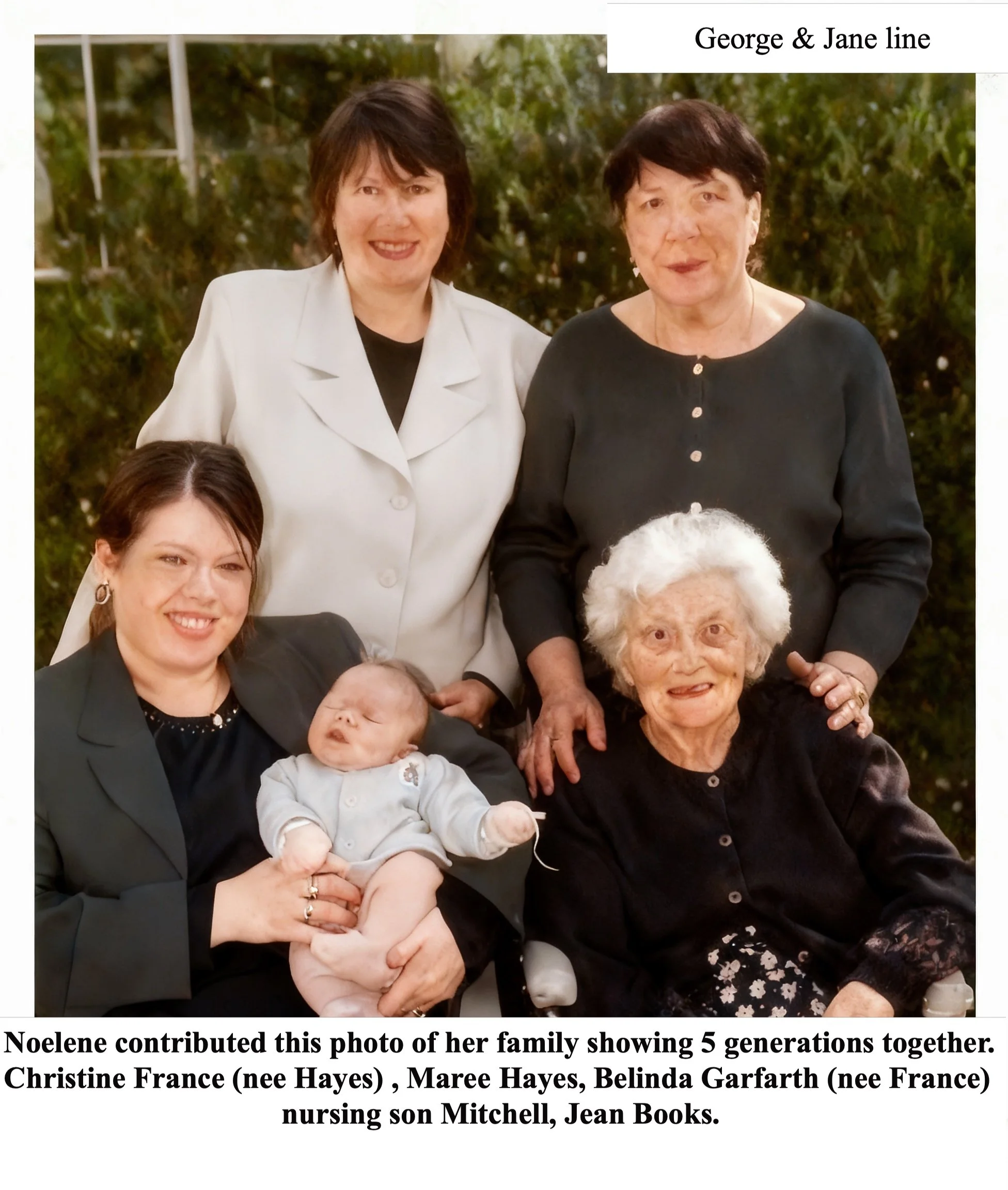 6-Noelene Joyce BOOKS was born on 19 Oct 1934.
Member of O.C.F. and lived at 155 Roberts Rd, Maroota. Noelene married Graham Russell HITCHCOCK on 5 Sep 1953 in Windsor, Nsw. Graham was born on 13 Jan 1932 and died on 19 Jun 2002 at age 70. They had f