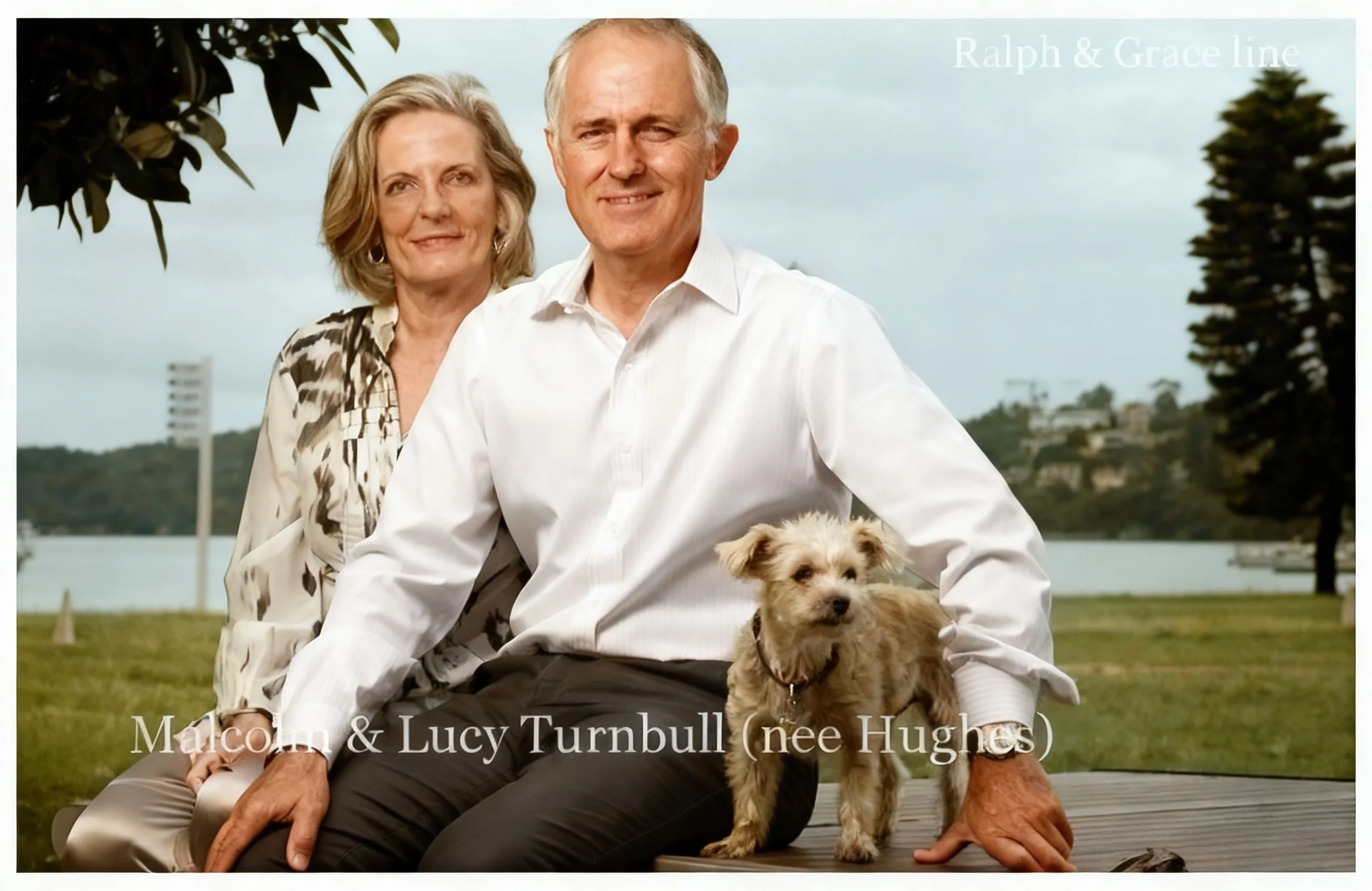 Grace Cavanough & Ralph Turnbull line
Malcolm Bligh TURNBULL born on 24 Oct 1954 in Sydney, Nsw. Won the Henry Lawson Prize for poetry in 1974. Rhodes Scholar. Barrister. Liberal politician. Malcolm married Lucinda Mary Forrest HUGHES, daughter of Th