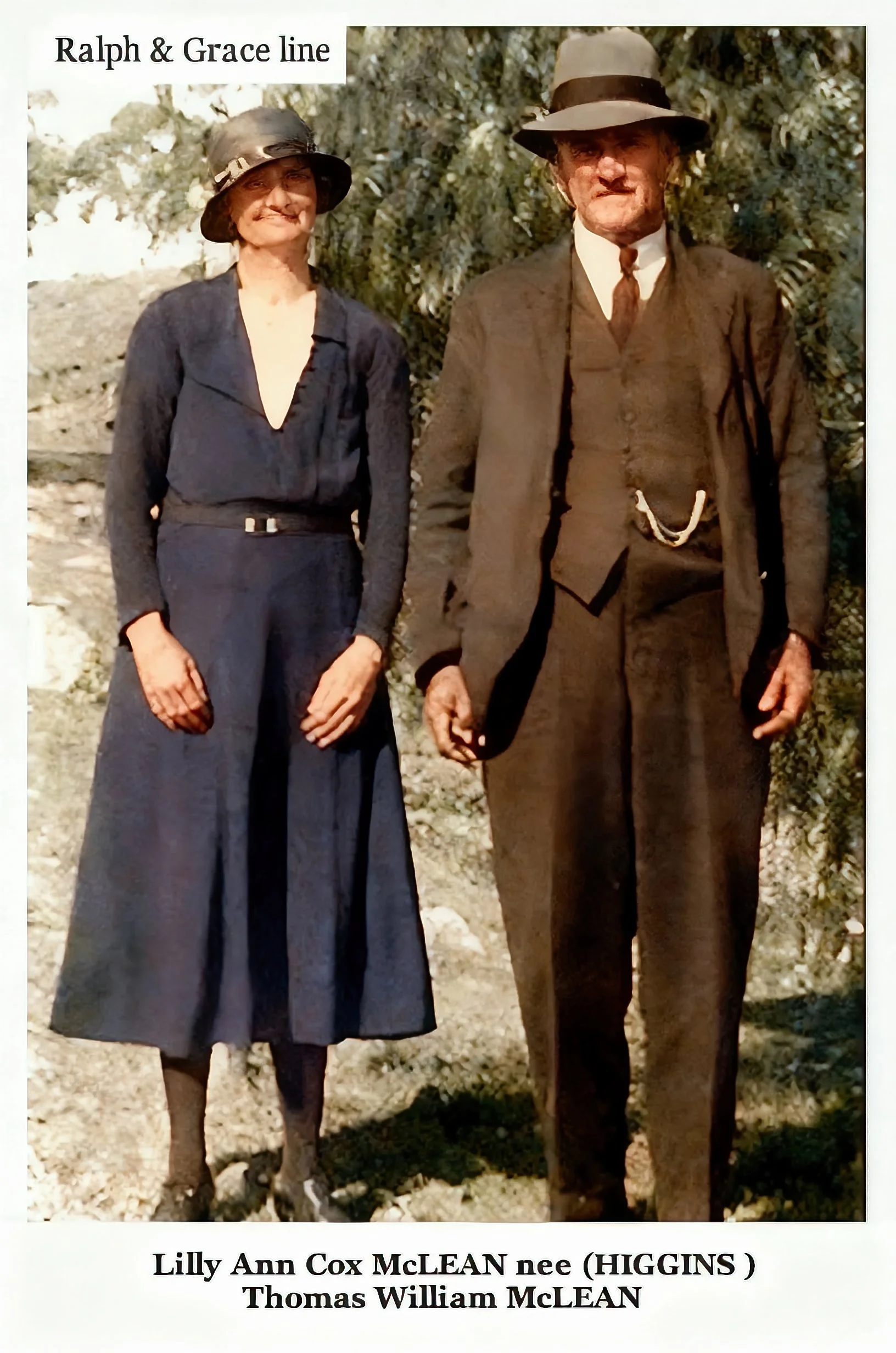 Grace Cavanough & Ralph Turnbull line 

Lilly Ann Cox HIGGINS was born on 14 Oct 1880 in Pitt Town, Nsw. She was baptised on 1 Nov 1881 in Pitt Town C /E Church (St. James). Died 26 Mar 1967, Quirindi, Nsw. Buried Wallabadah.Lilly married Thomas Will