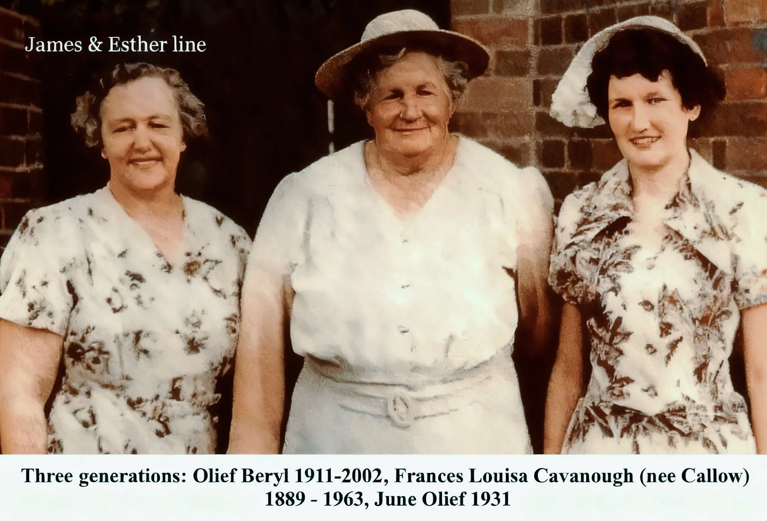 James Cavanough & Esther Huxley
Thomas George CAVANOUGH was born on 30 Sep 1887 in Coomburah, Queensland and died on 11 Sep 1927 in Augathella, Qld, Au at age 39. The cause of his death was suicide.
Boundary rider. Buried 12 Sep Burenda Cattle Statio