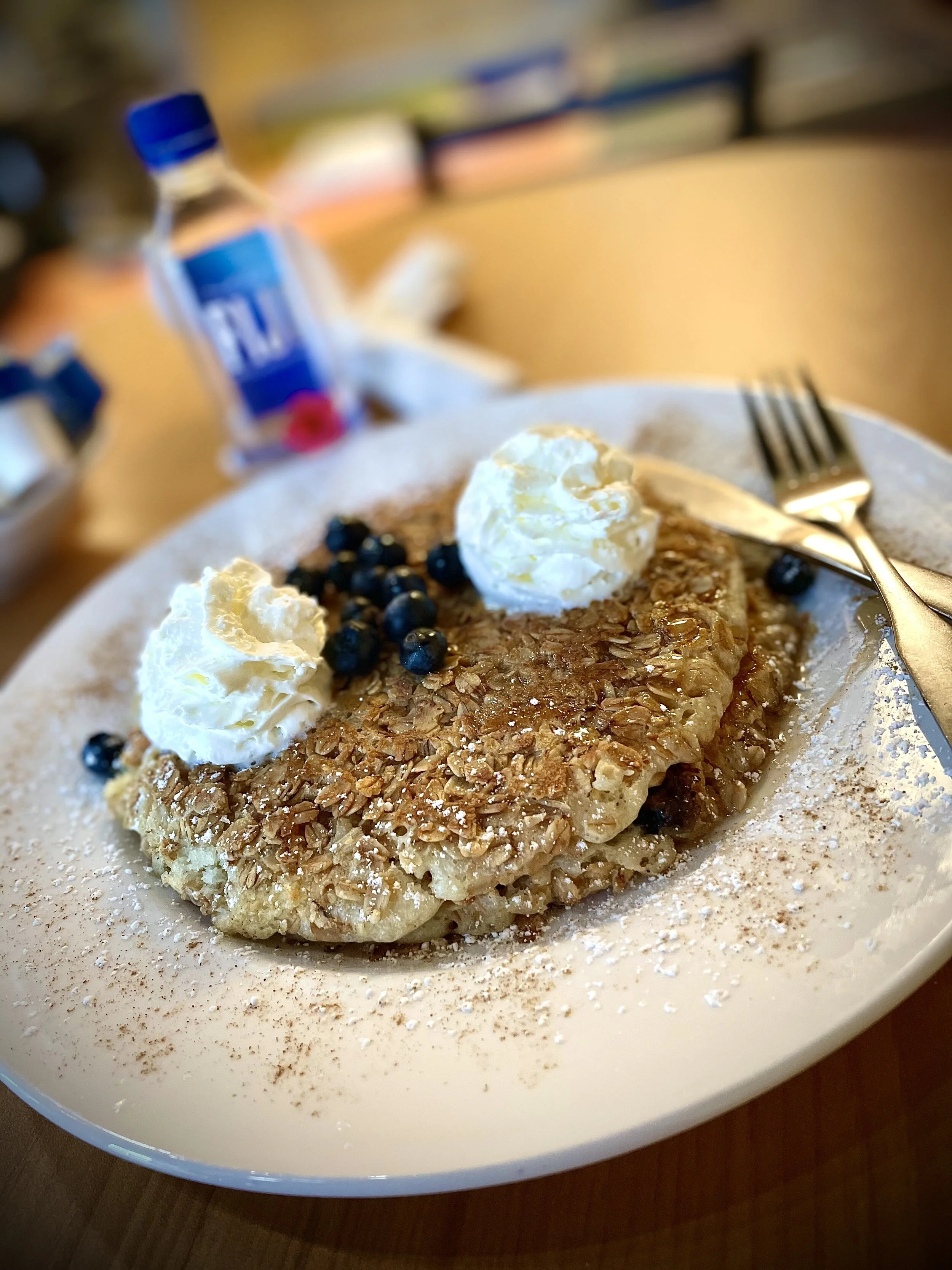 Blueberry Crunch Cakes