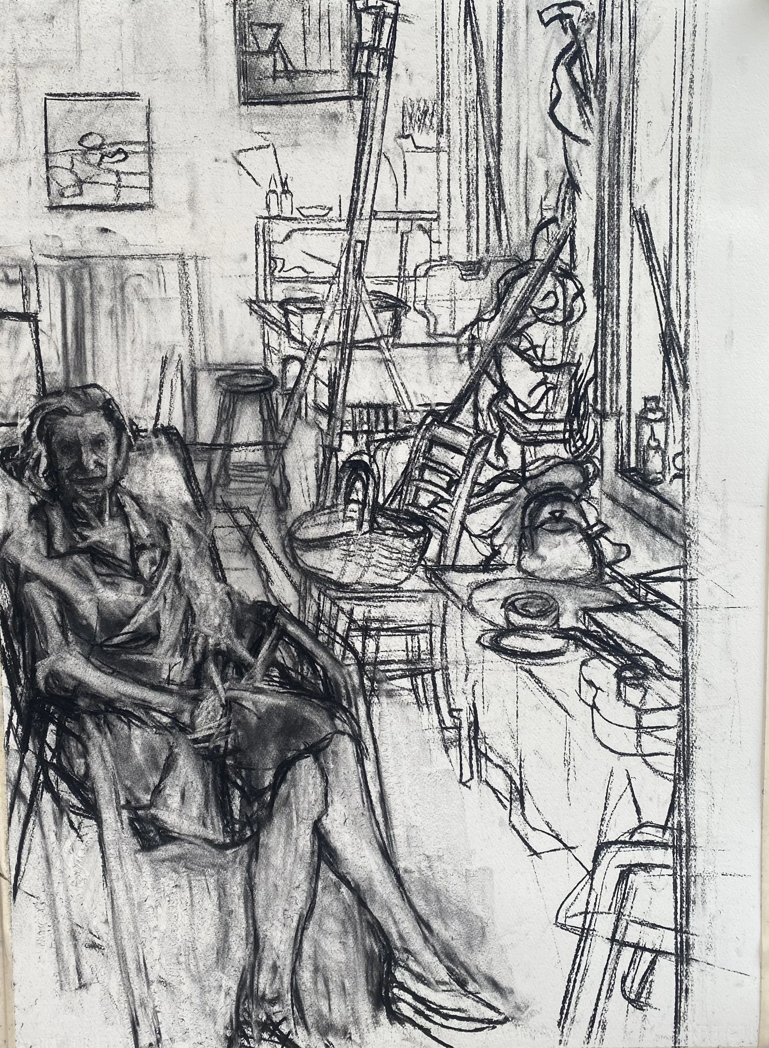 Sue in studio
