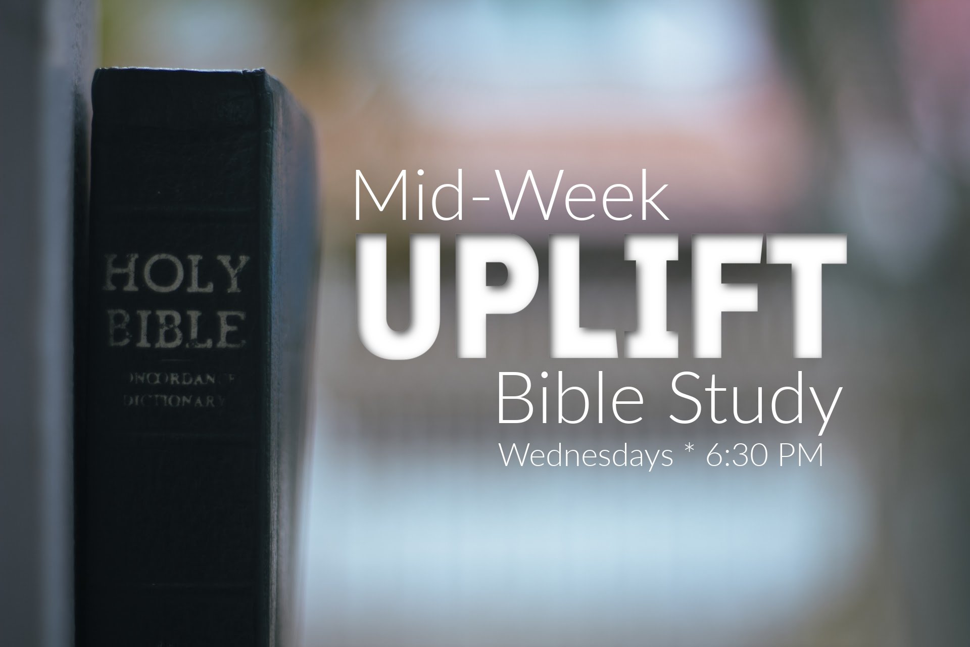 Adult Bible Study Opportunity