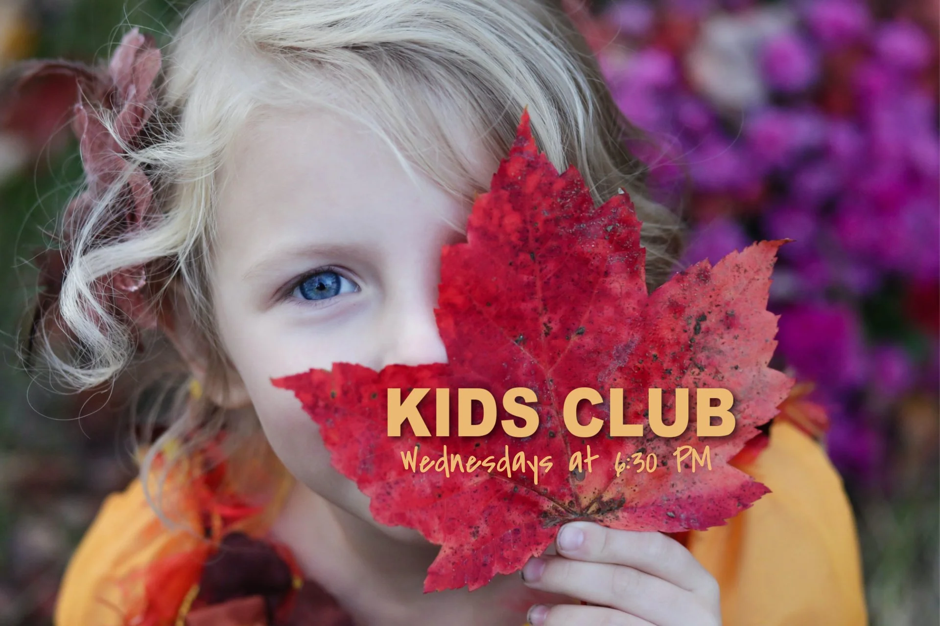 Fall Kids Bible Club