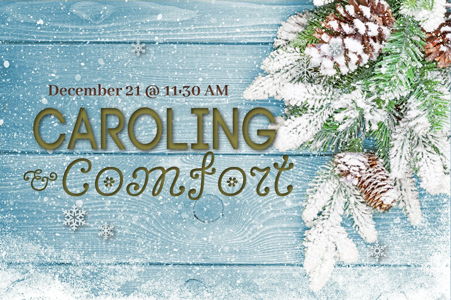 Caroling & Comfort