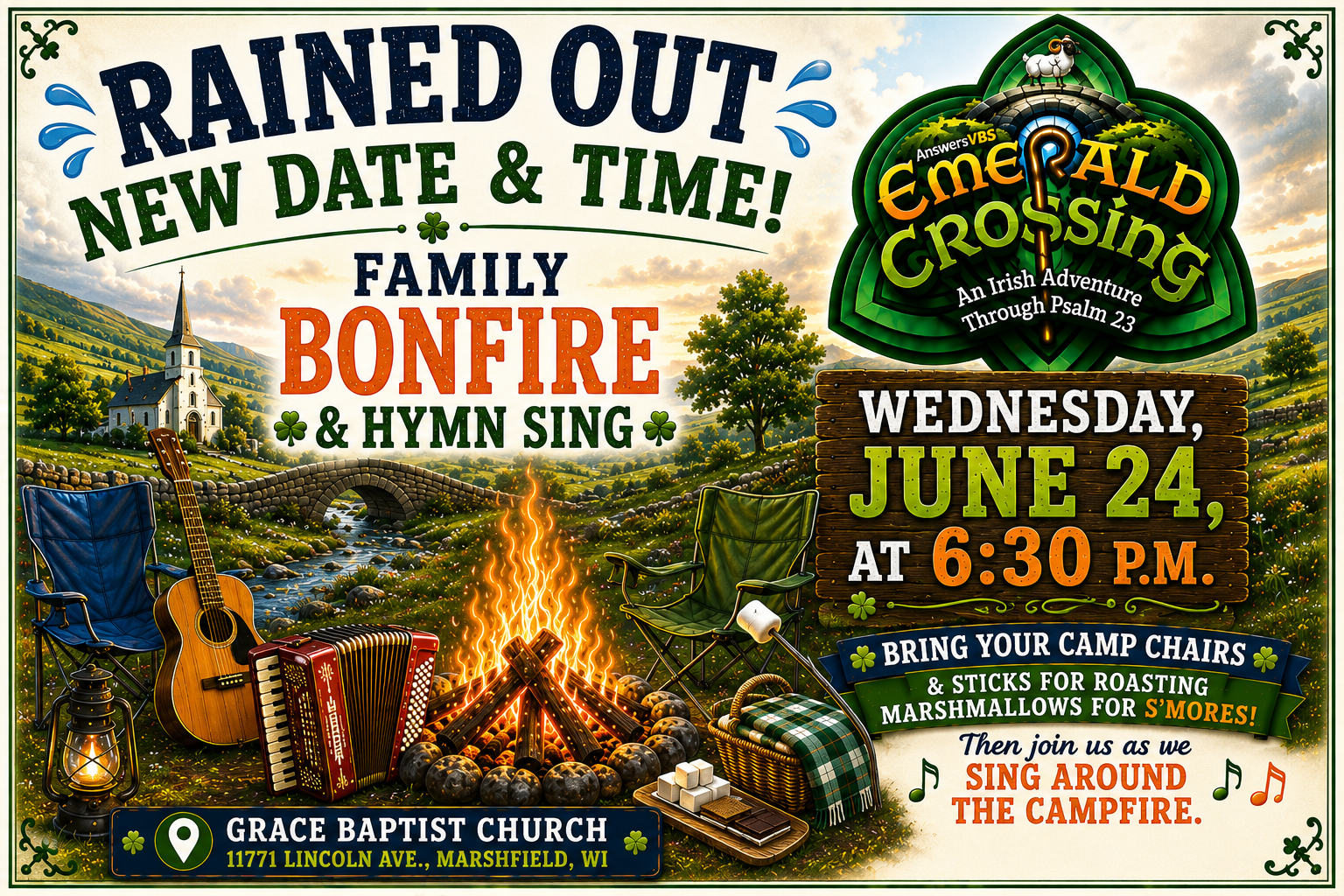 Family Bonfire &amp; Hymn Sing Night