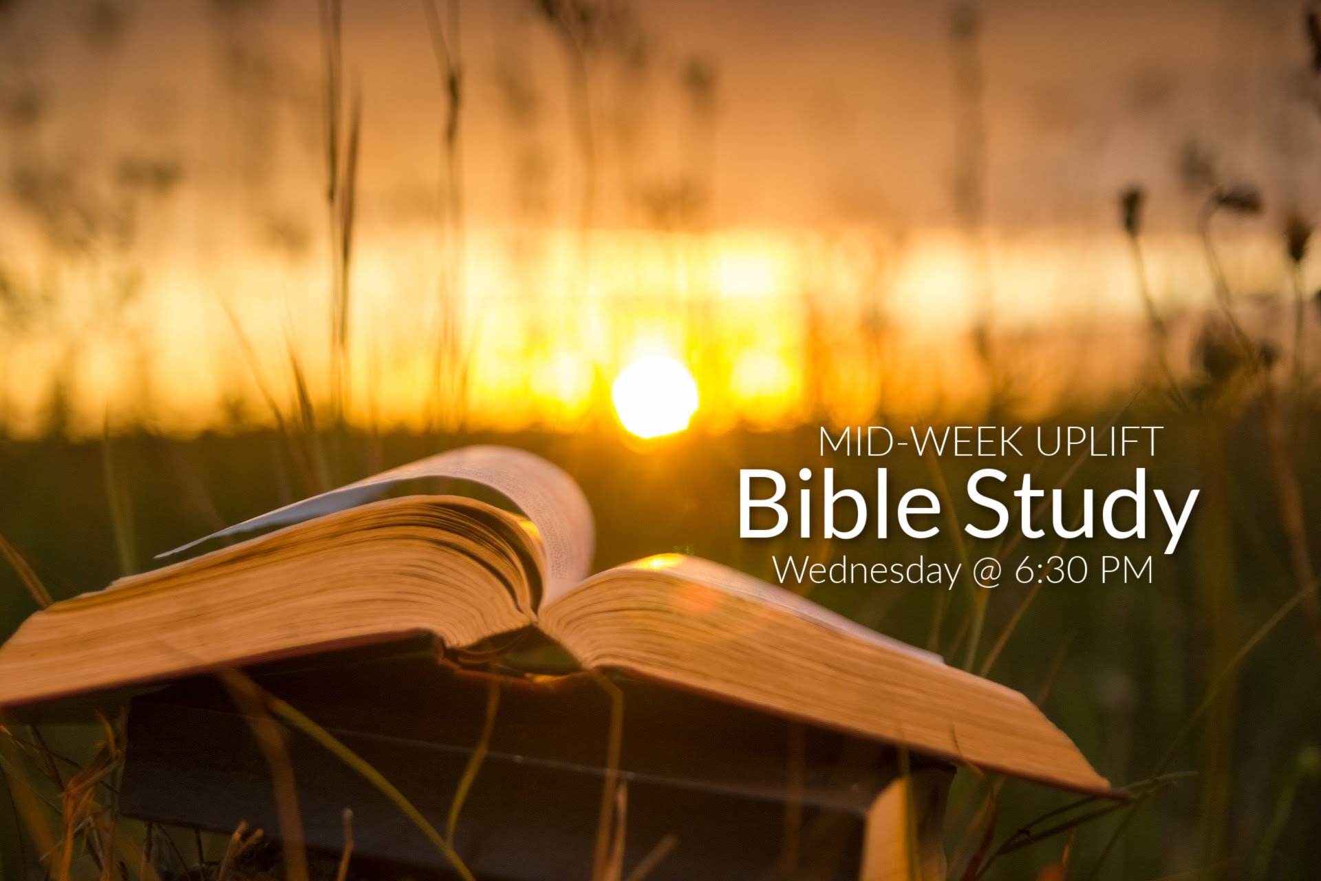 Summer Mid-Week Uplift Bible Study