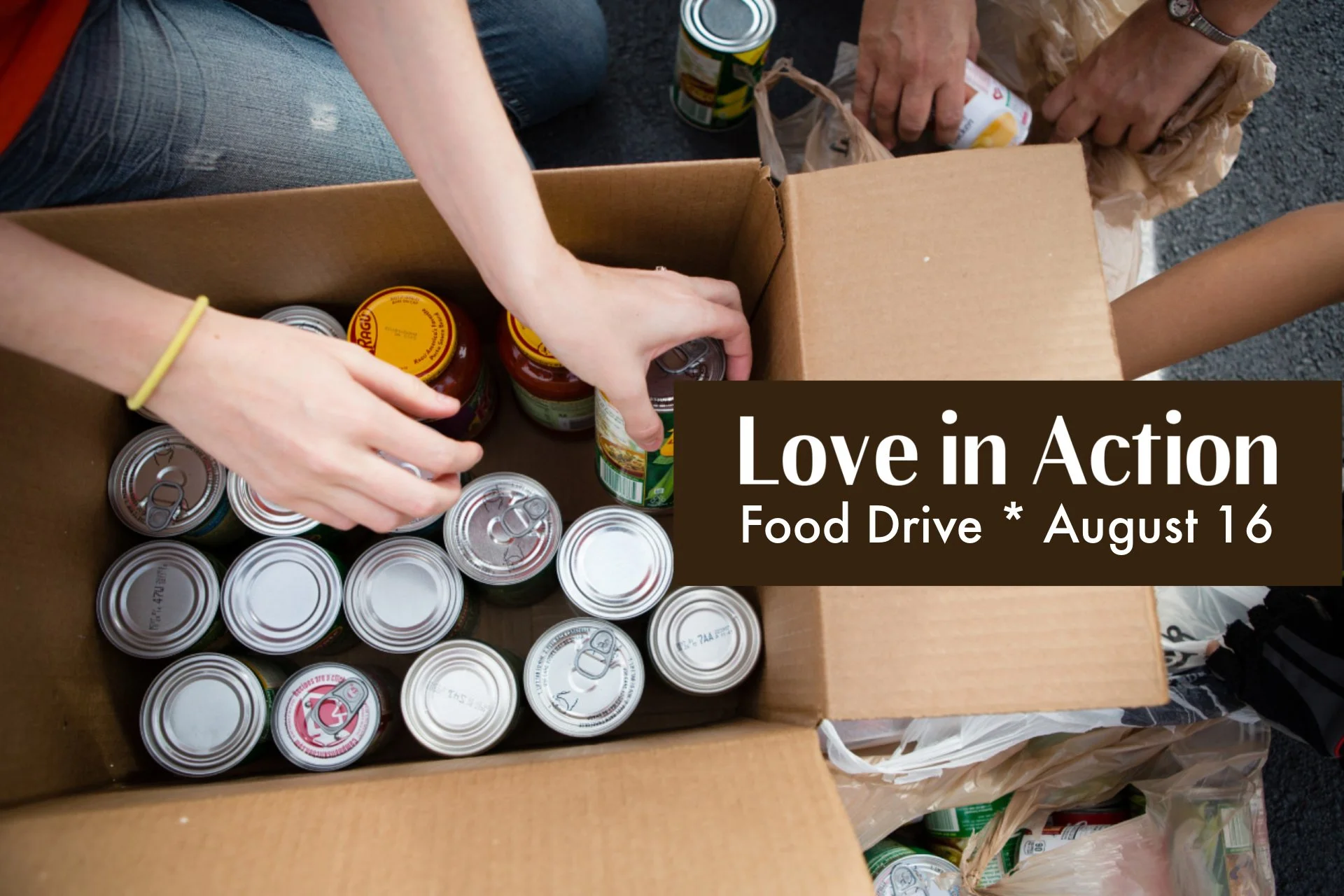 Love in Action: Food Drive