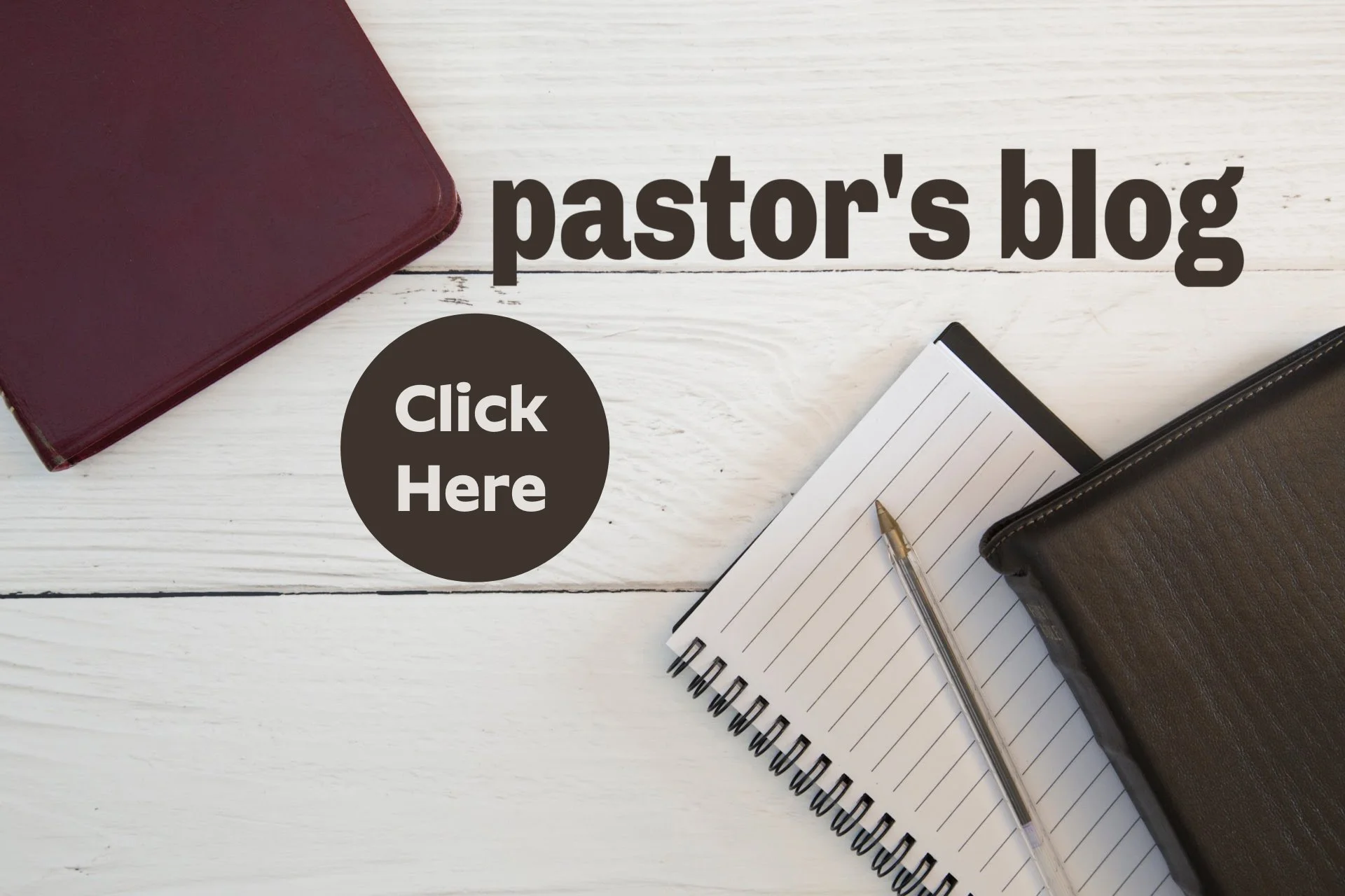 Pastor's Blog