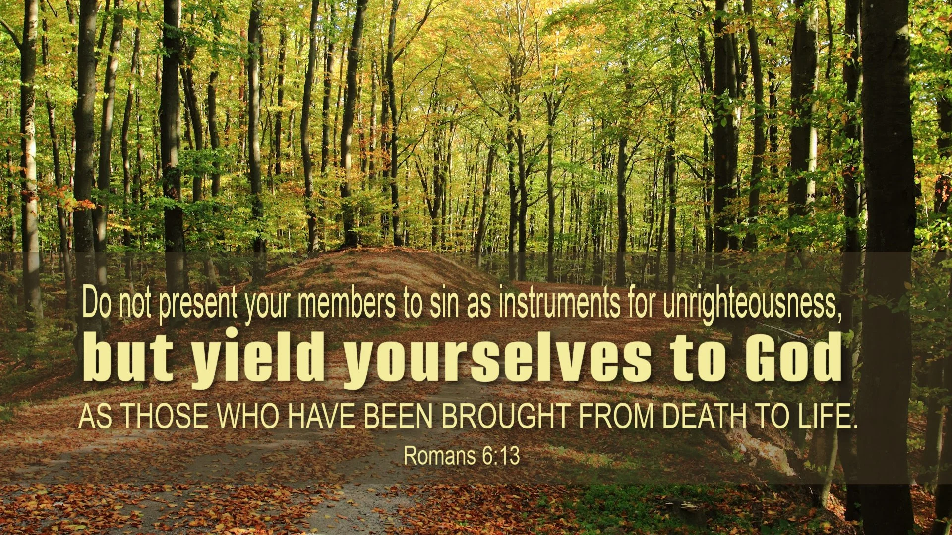 Bible Verse on Yielding to God