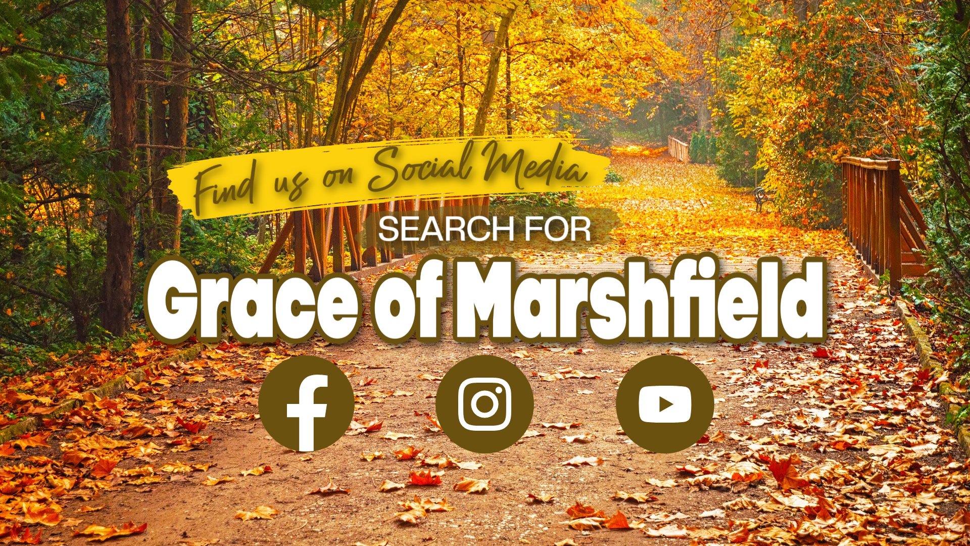 Find Us on Social Media